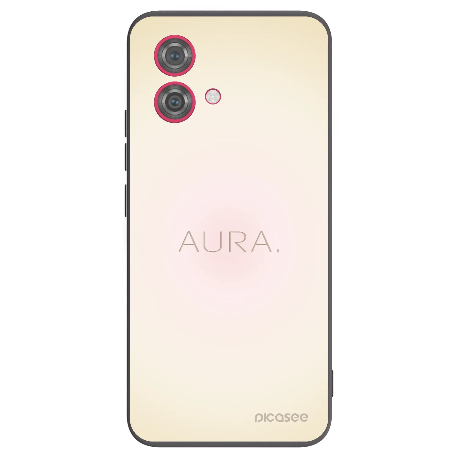 Picasee silikonový černý obal pro Motorola Moto G84 5G - Aura