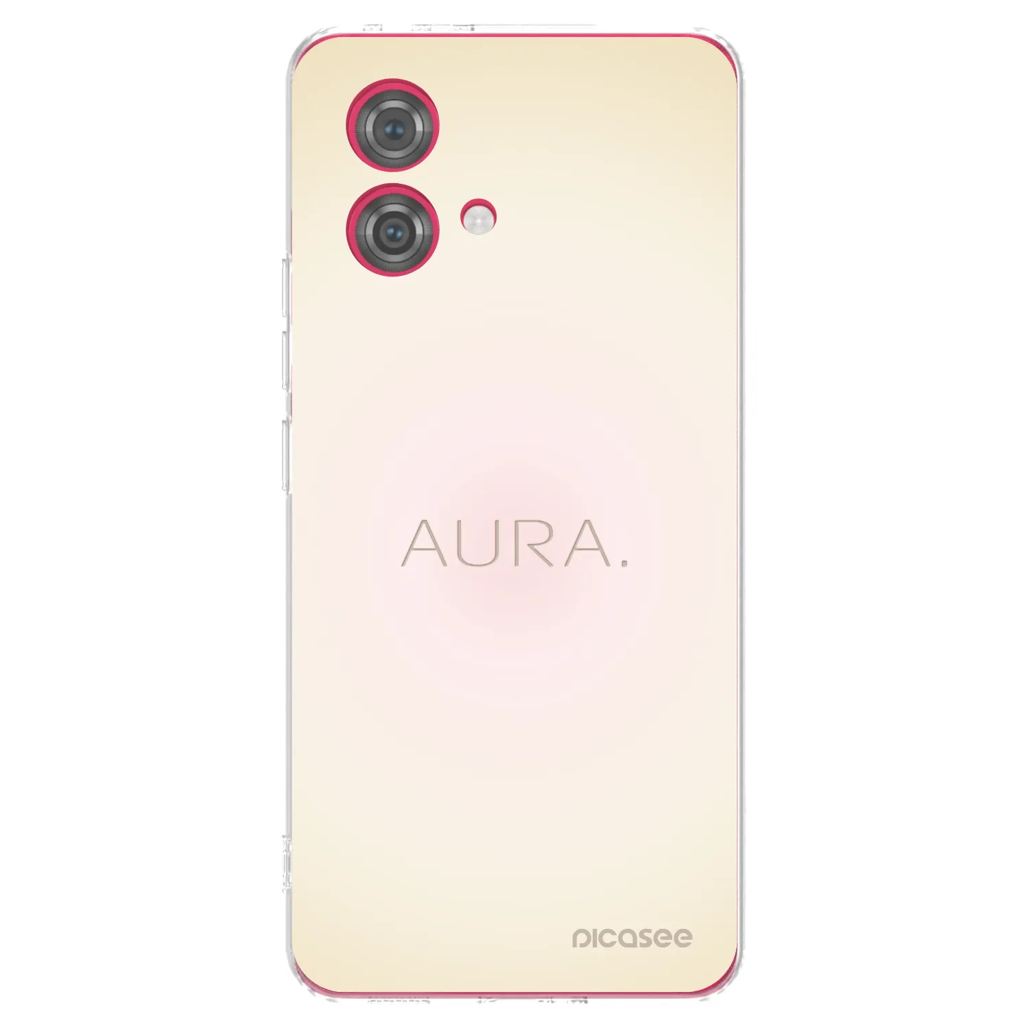 Picasee silikonový průhledný obal pro Motorola Moto G84 5G - Aura