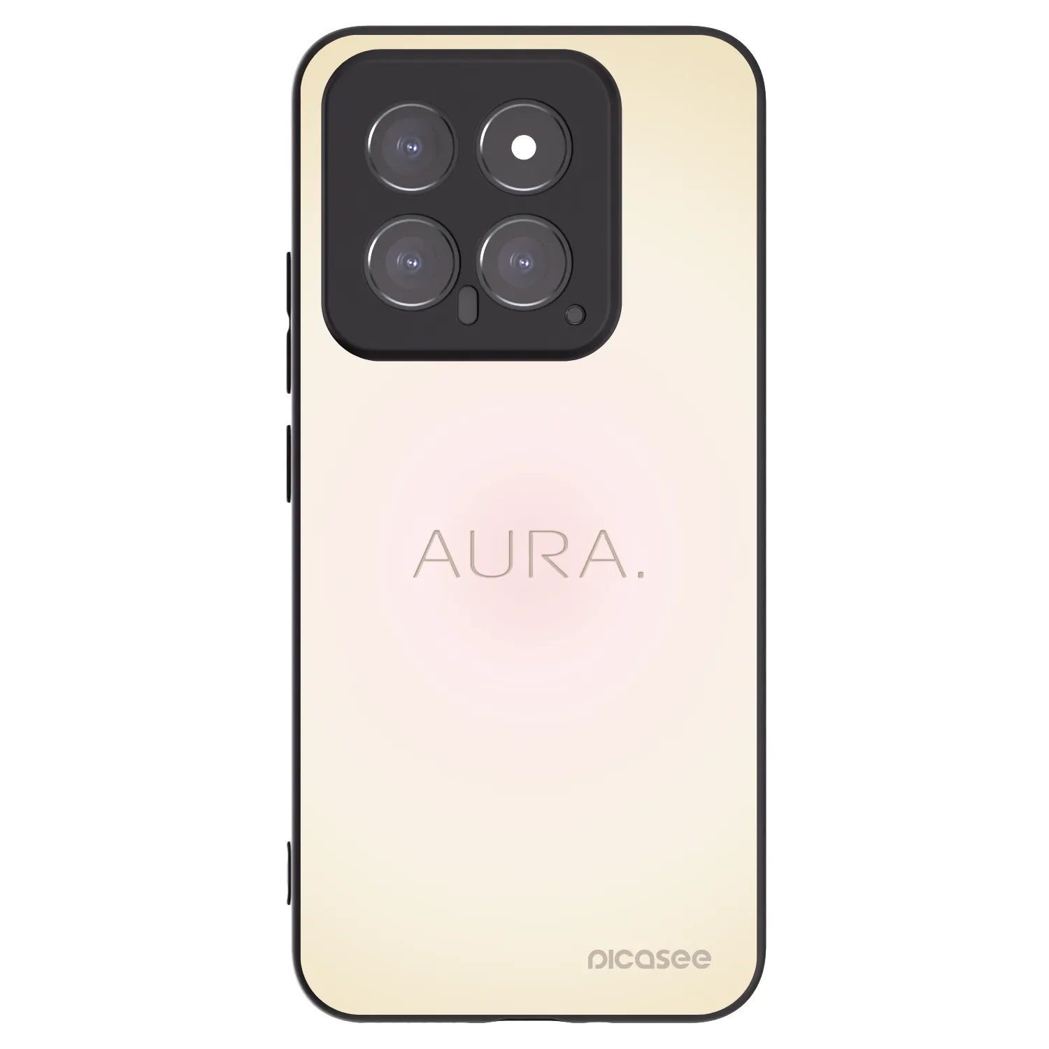 Picasee silikonový černý obal pro Xiaomi 14 - Aura