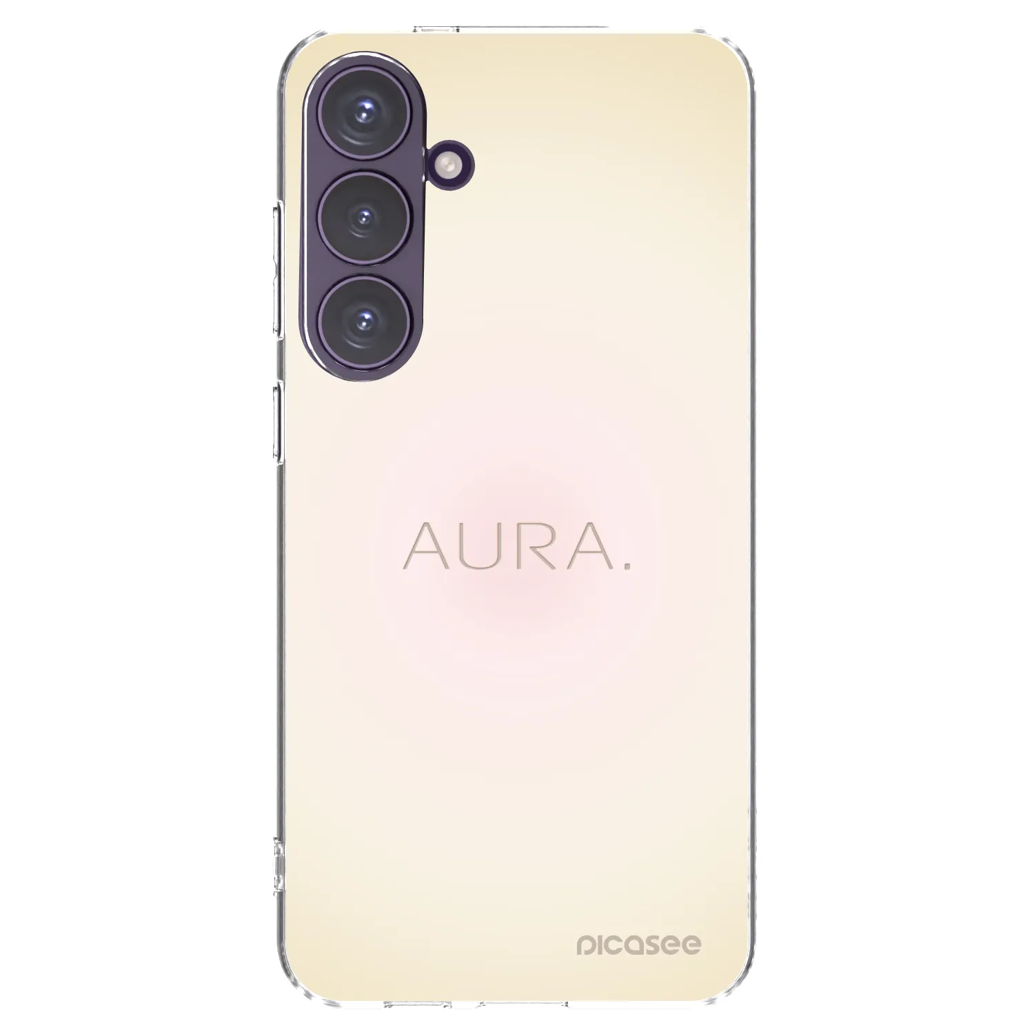Picasee silikonový průhledný obal pro Samsung Galaxy S24+ S926B 5G - Aura