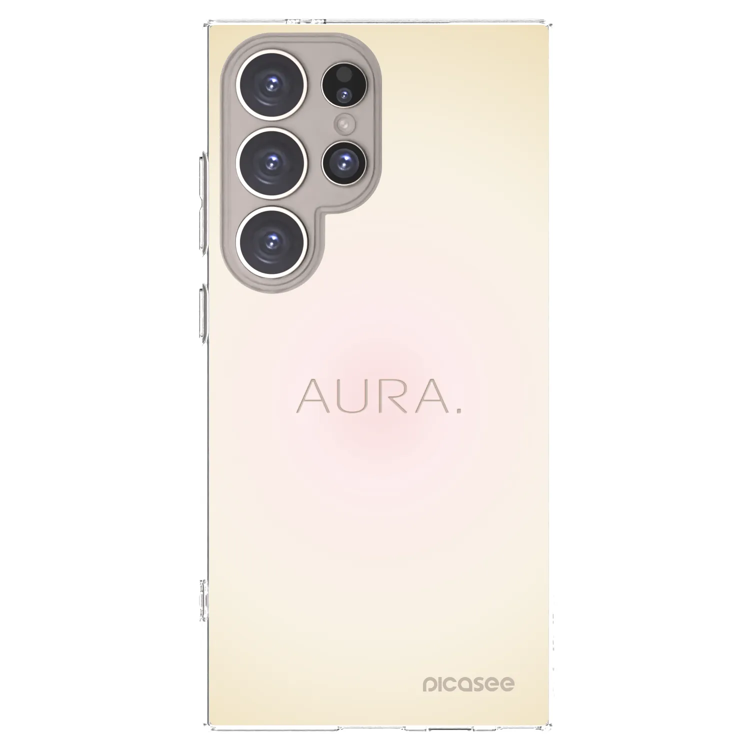 Picasee silikonový průhledný obal pro Samsung Galaxy S24 Ultra S928B 5G - Aura