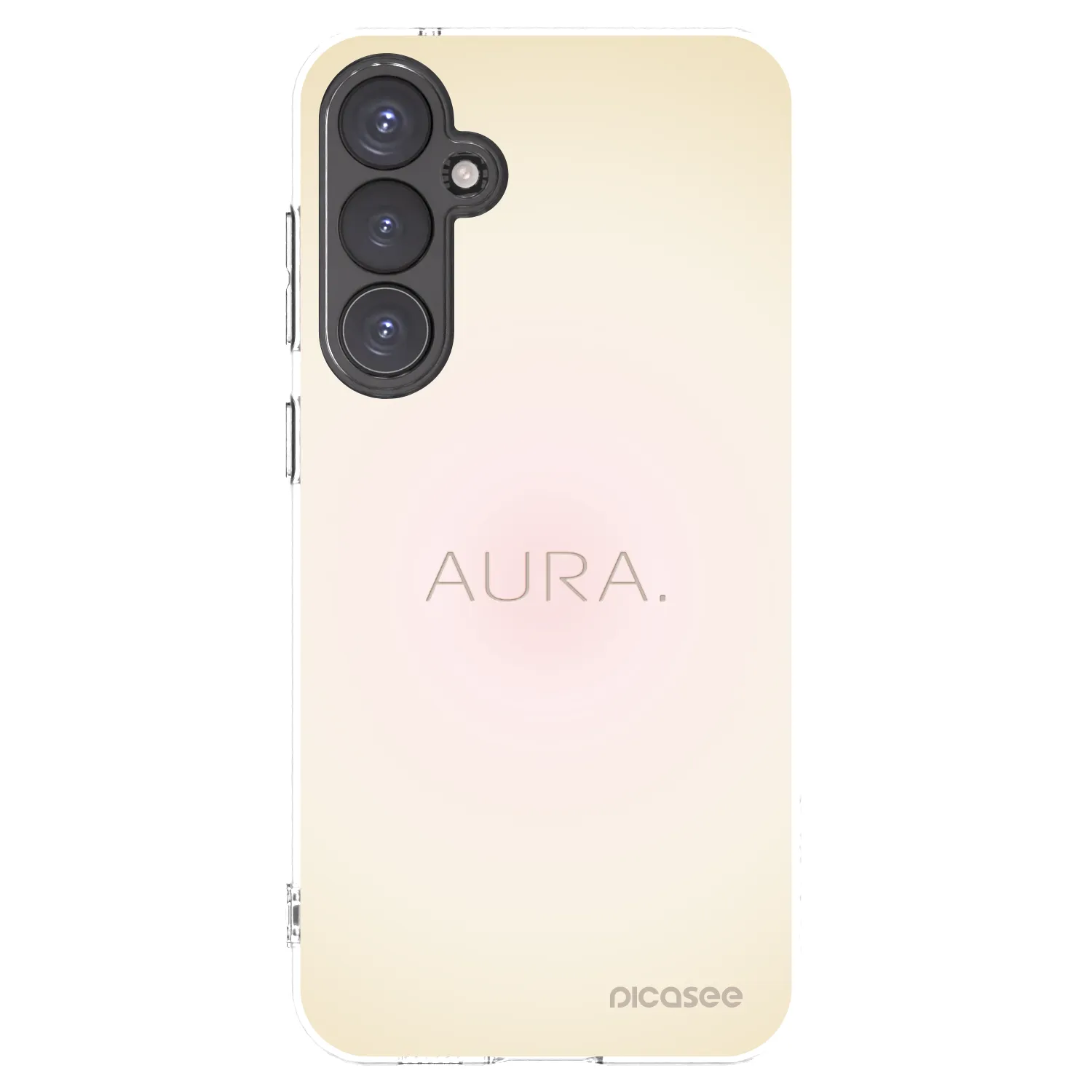 Picasee silikonový průhledný obal pro Samsung Galaxy S23 FE S711B - Aura