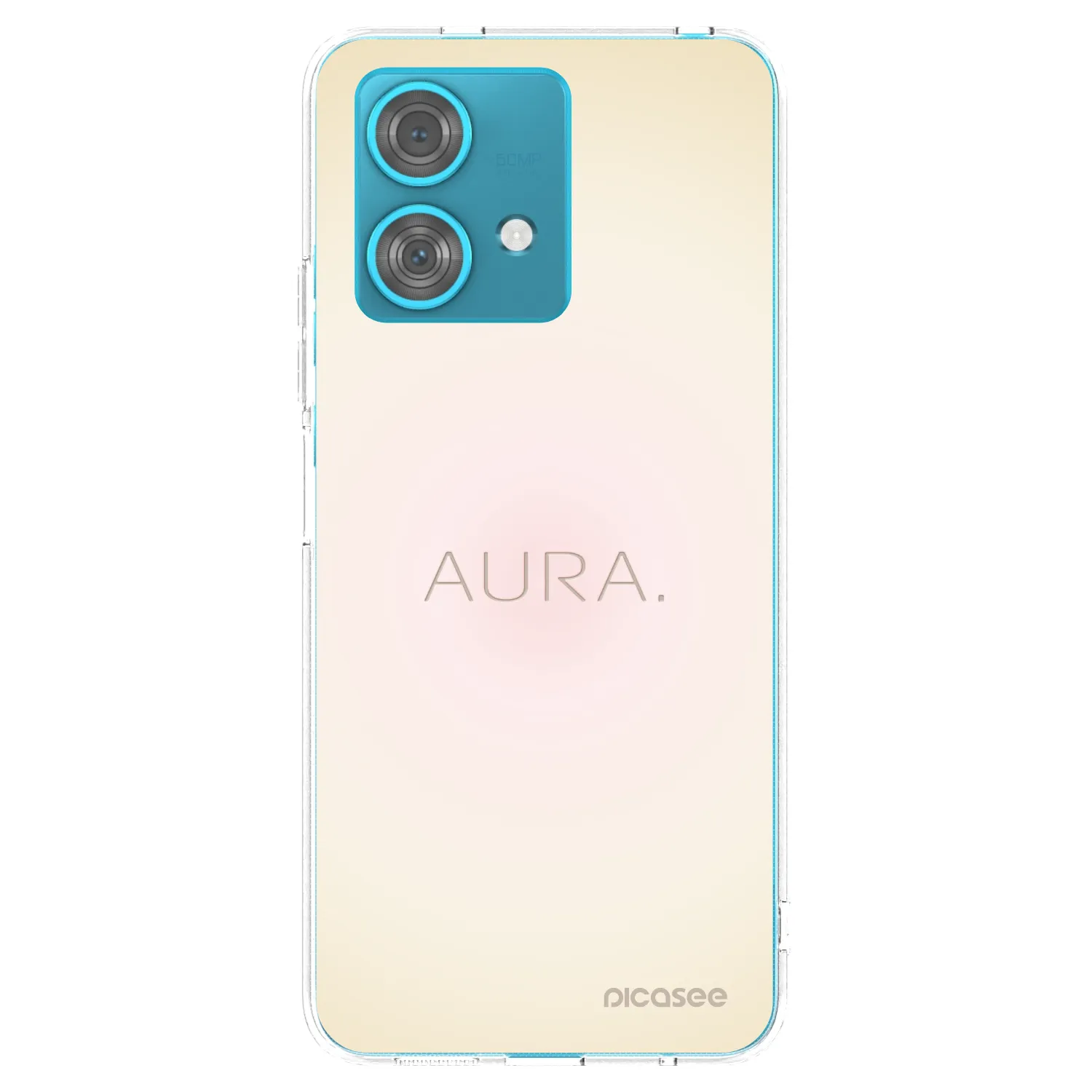 Picasee silikonový průhledný obal pro Motorola Edge 40 Neo - Aura