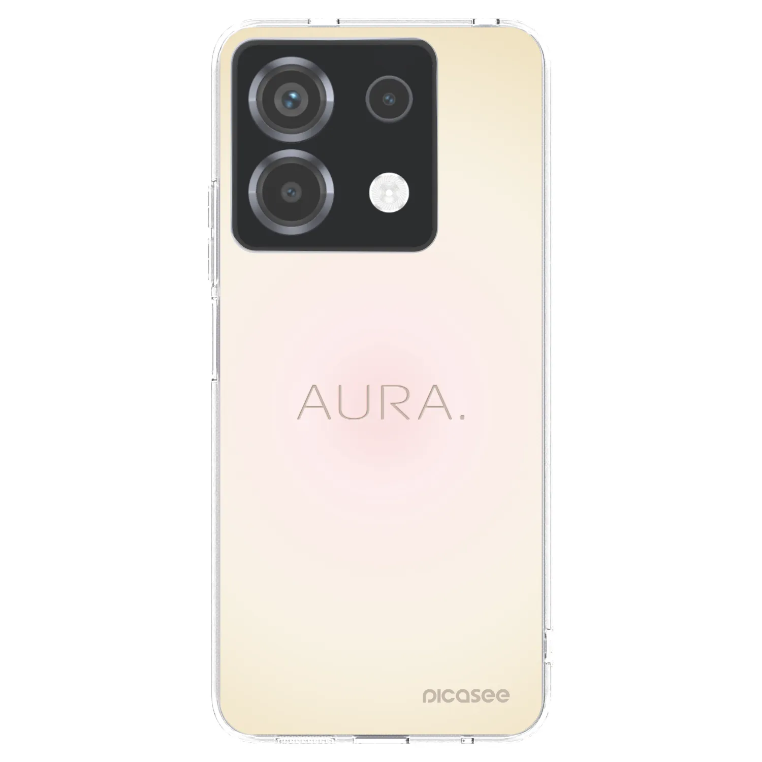 Picasee silikonový průhledný obal pro Xiaomi Poco X6 - Aura