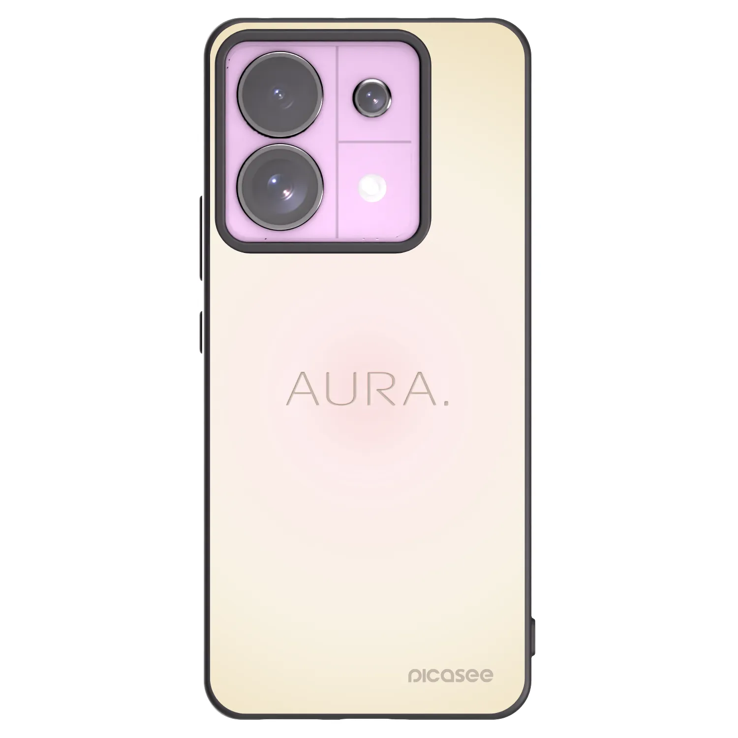 Picasee silikonový černý obal pro Xiaomi Redmi Note 13 Pro 5G - Aura