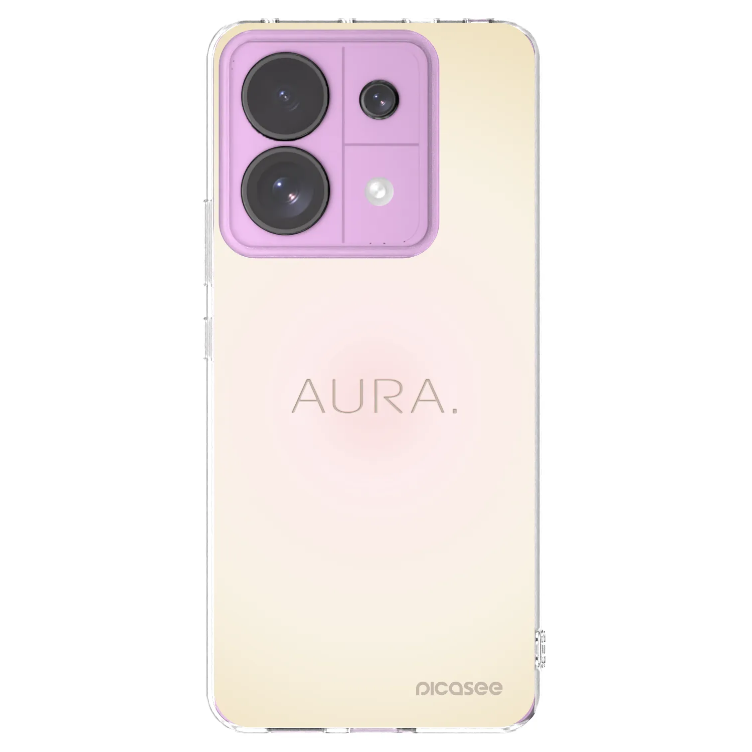 Picasee silikonový průhledný obal pro Xiaomi Redmi Note 13 Pro 5G - Aura