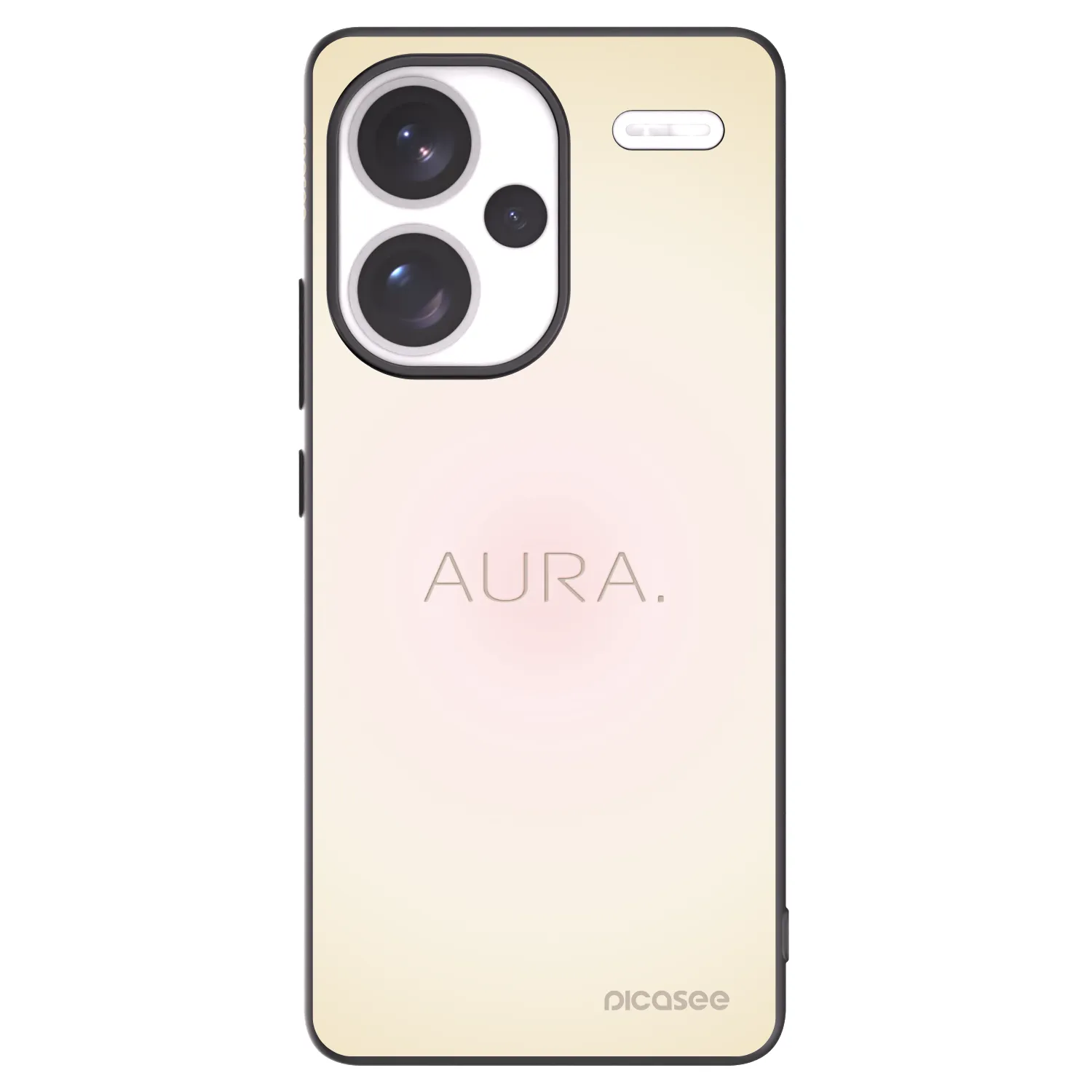 Picasee silikonový černý obal pro Xiaomi Redmi Note 13 Pro+ 5G - Aura