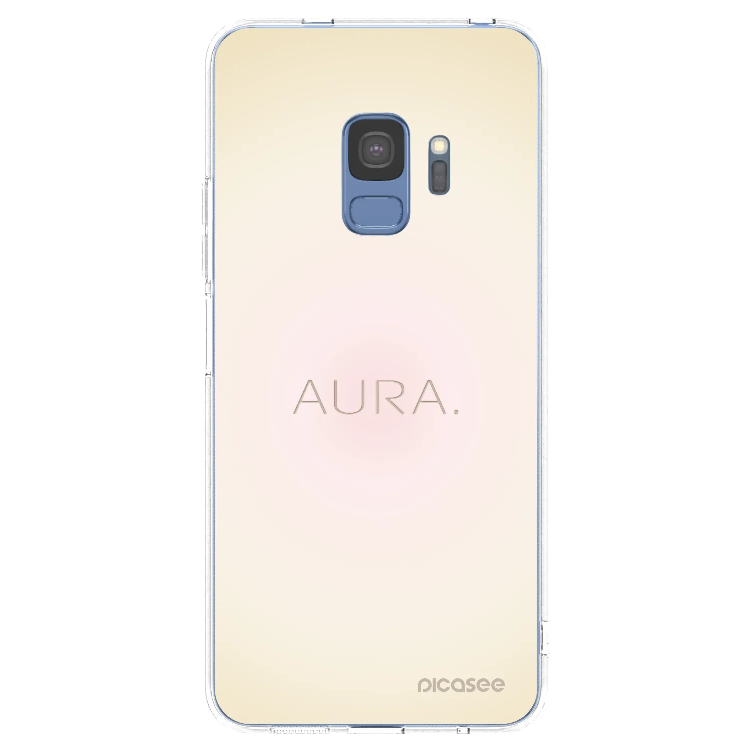Picasee silikonový průhledný obal pro Samsung Galaxy S9 G960F - Aura