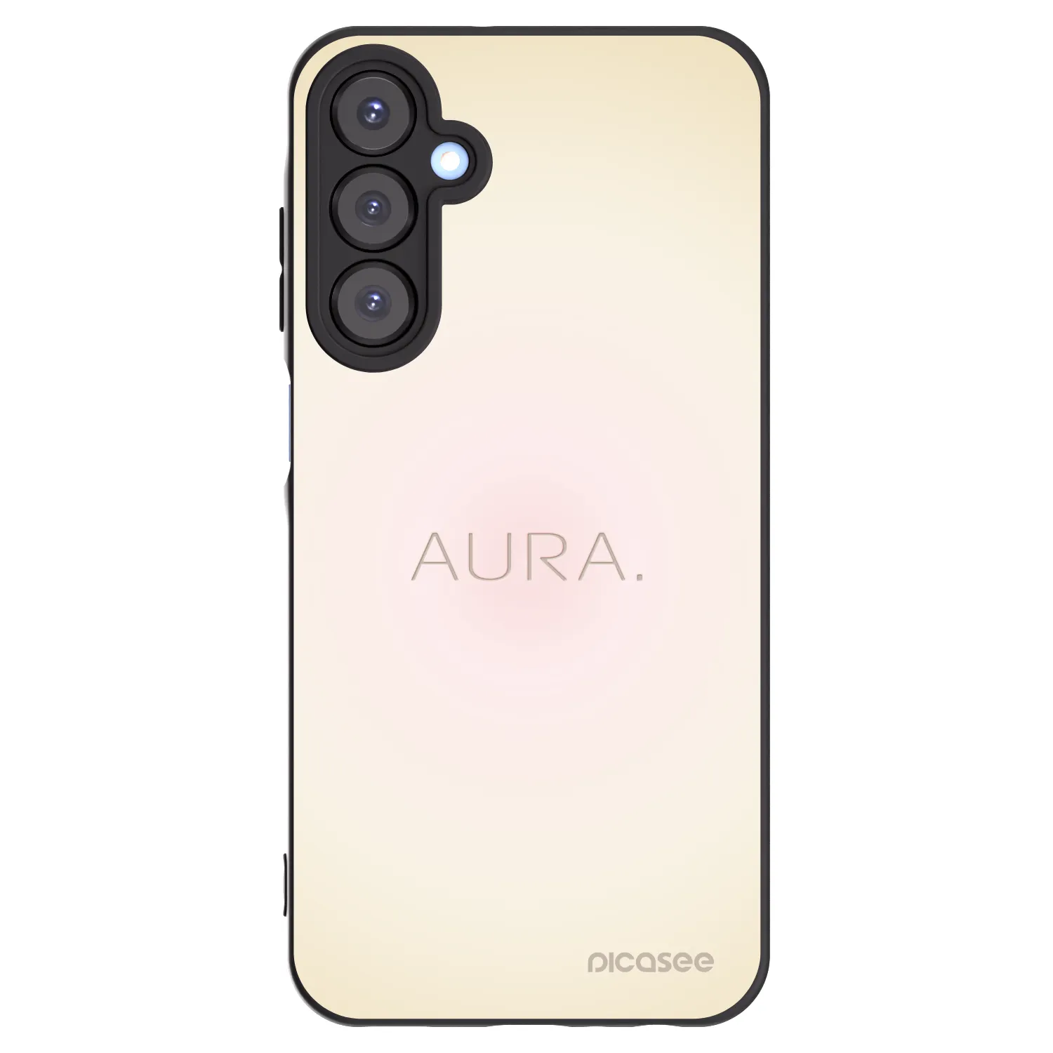 Picasee silikonový černý obal pro Samsung Galaxy A25 A256B 5G - Aura