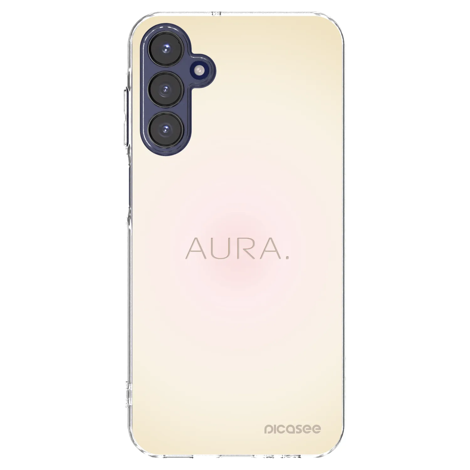 Picasee silikonový průhledný obal pro Samsung Galaxy A15 A155F 4G - Aura