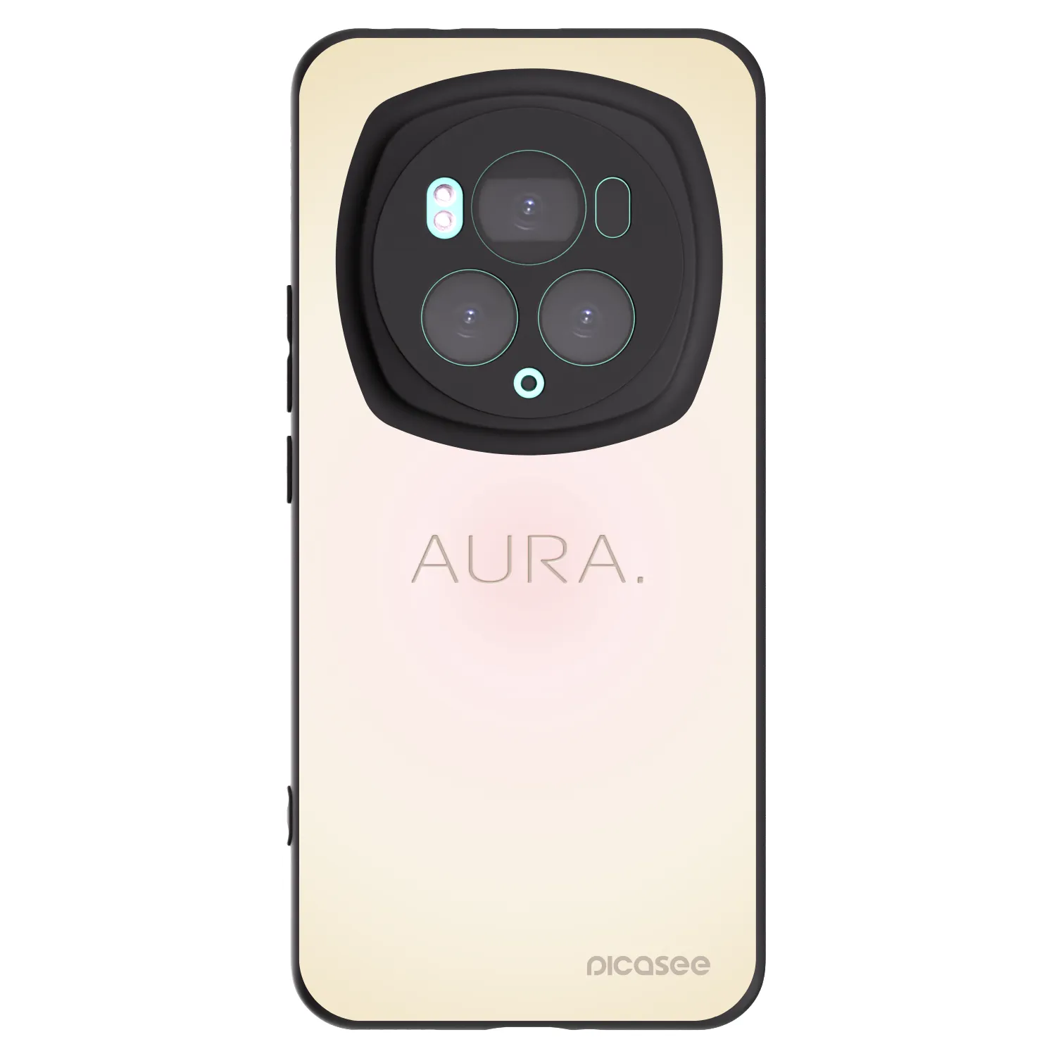 Picasee silikonový černý obal pro Honor Magic6 Pro - Aura