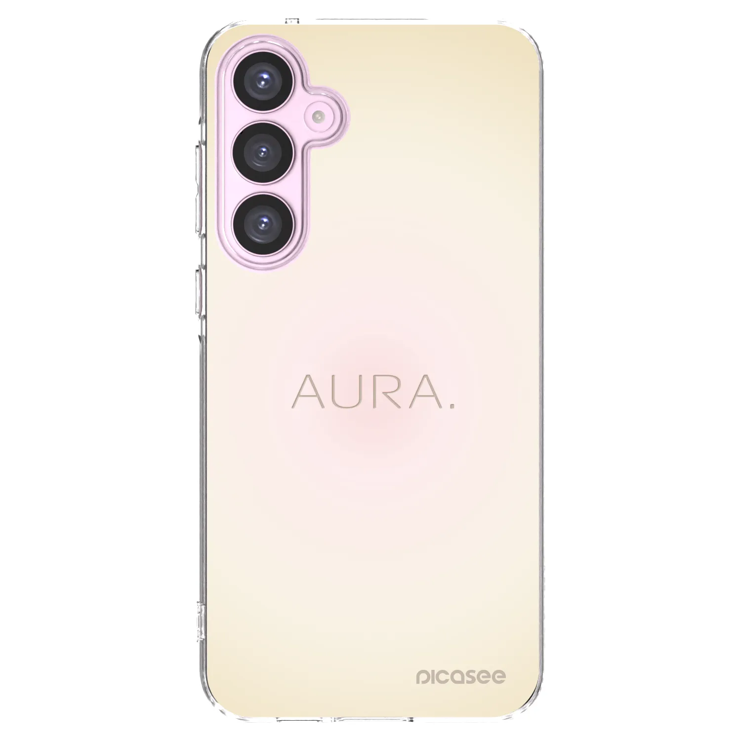 Picasee silikonový průhledný obal pro Samsung Galaxy A55 5G A556B - Aura