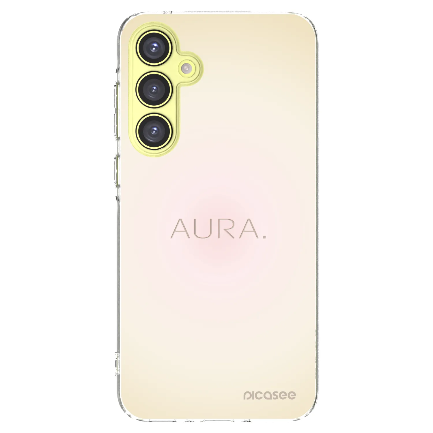Picasee silikonový průhledný obal pro Samsung Galaxy A35 5G A356B - Aura