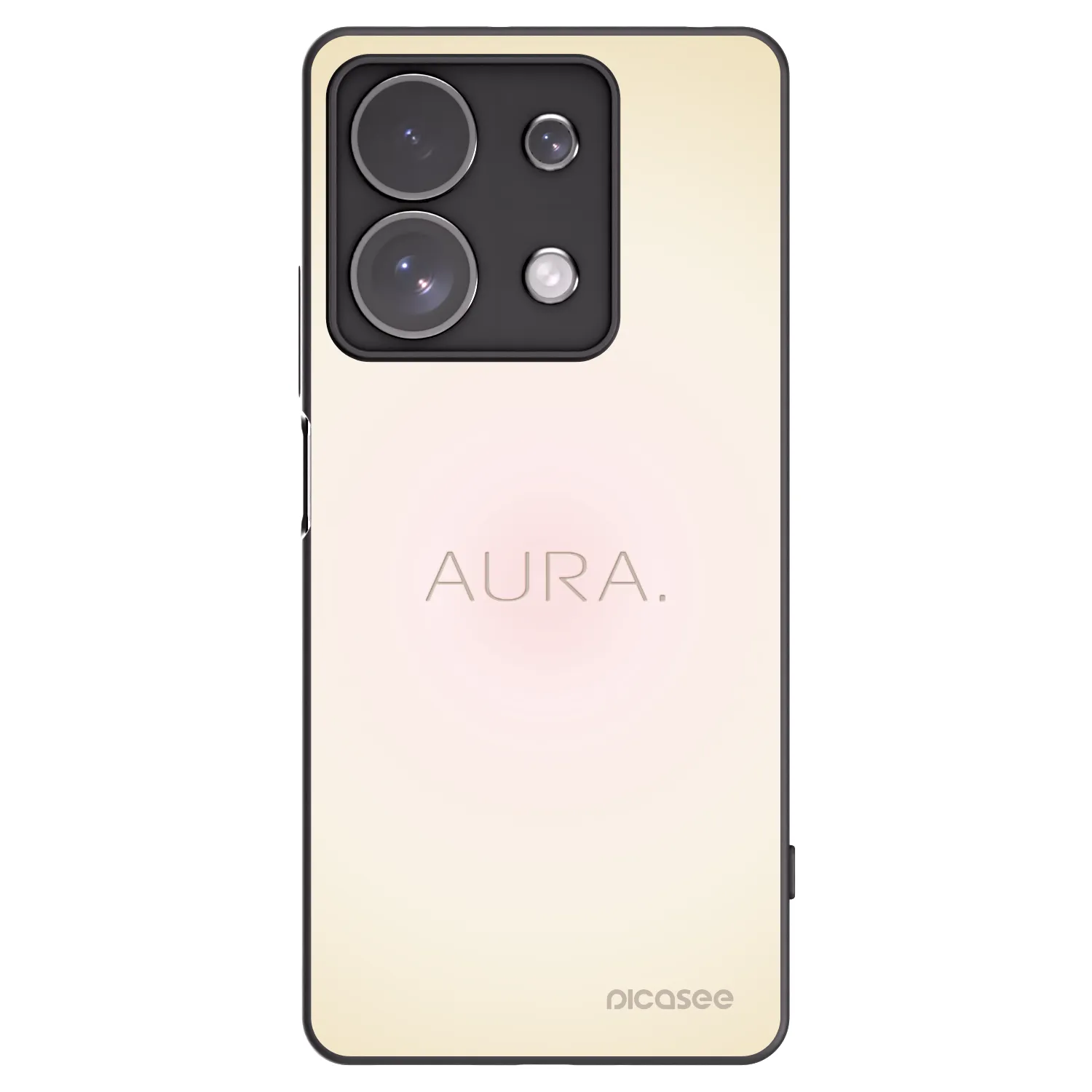Picasee silikonový černý obal pro Xiaomi Redmi Note 13 Pro 4G - Aura
