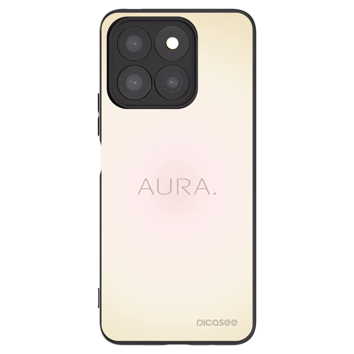 Picasee silikonový černý obal pro Honor X8b - Aura