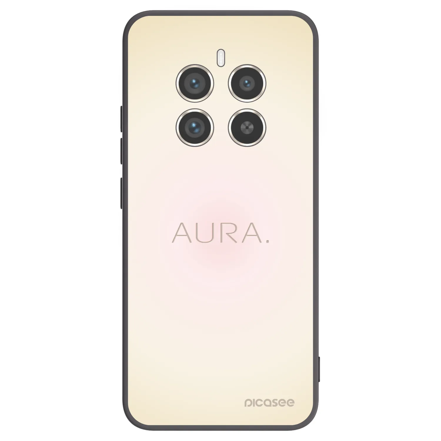 Picasee silikonový černý obal pro Realme 12 Pro 5G - Aura