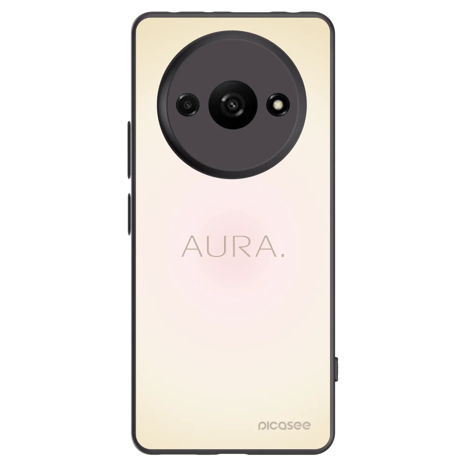 Picasee silikonový černý obal pro Xiaomi Redmi A3 - Aura