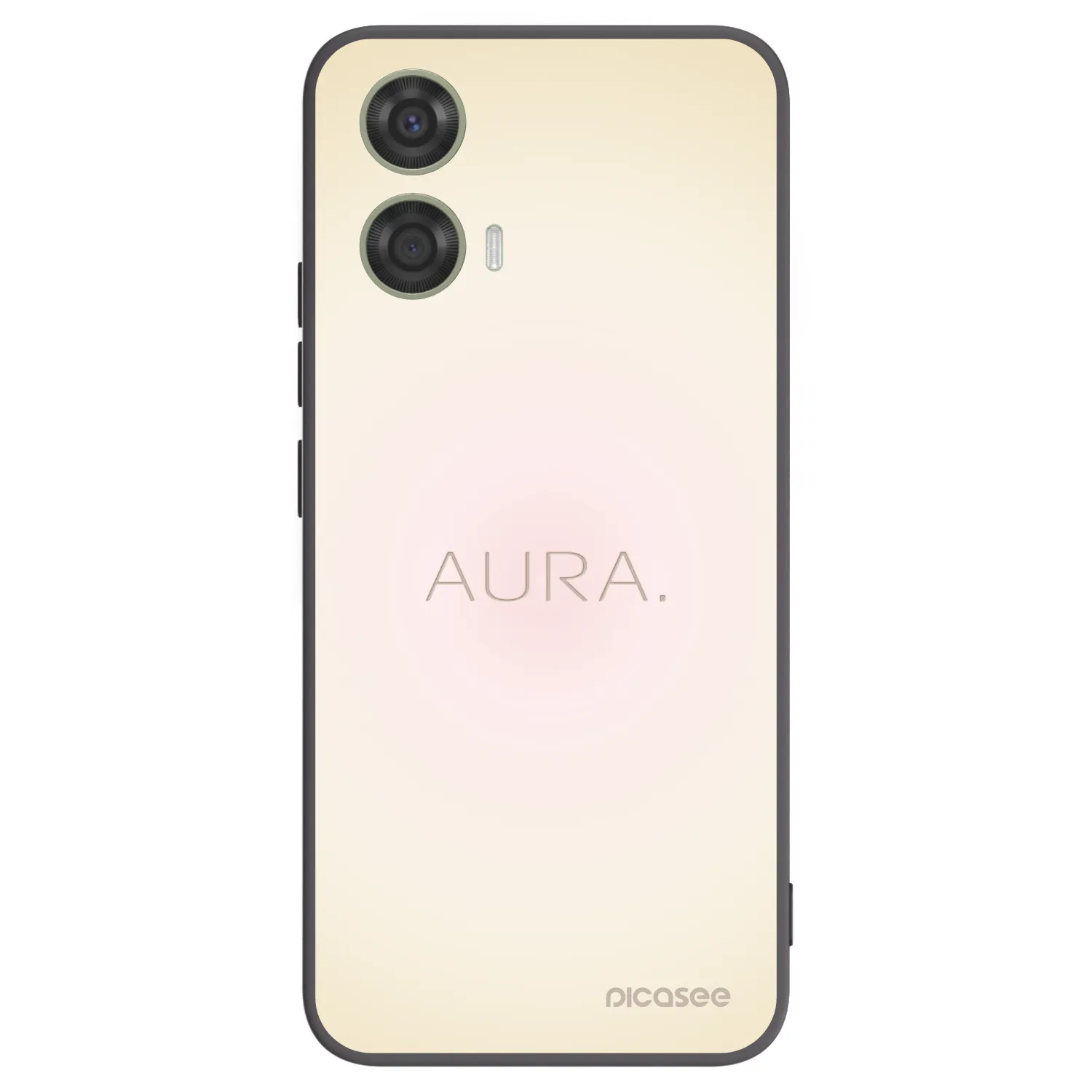 Picasee silikonový černý obal pro Motorola Moto G24 - Aura