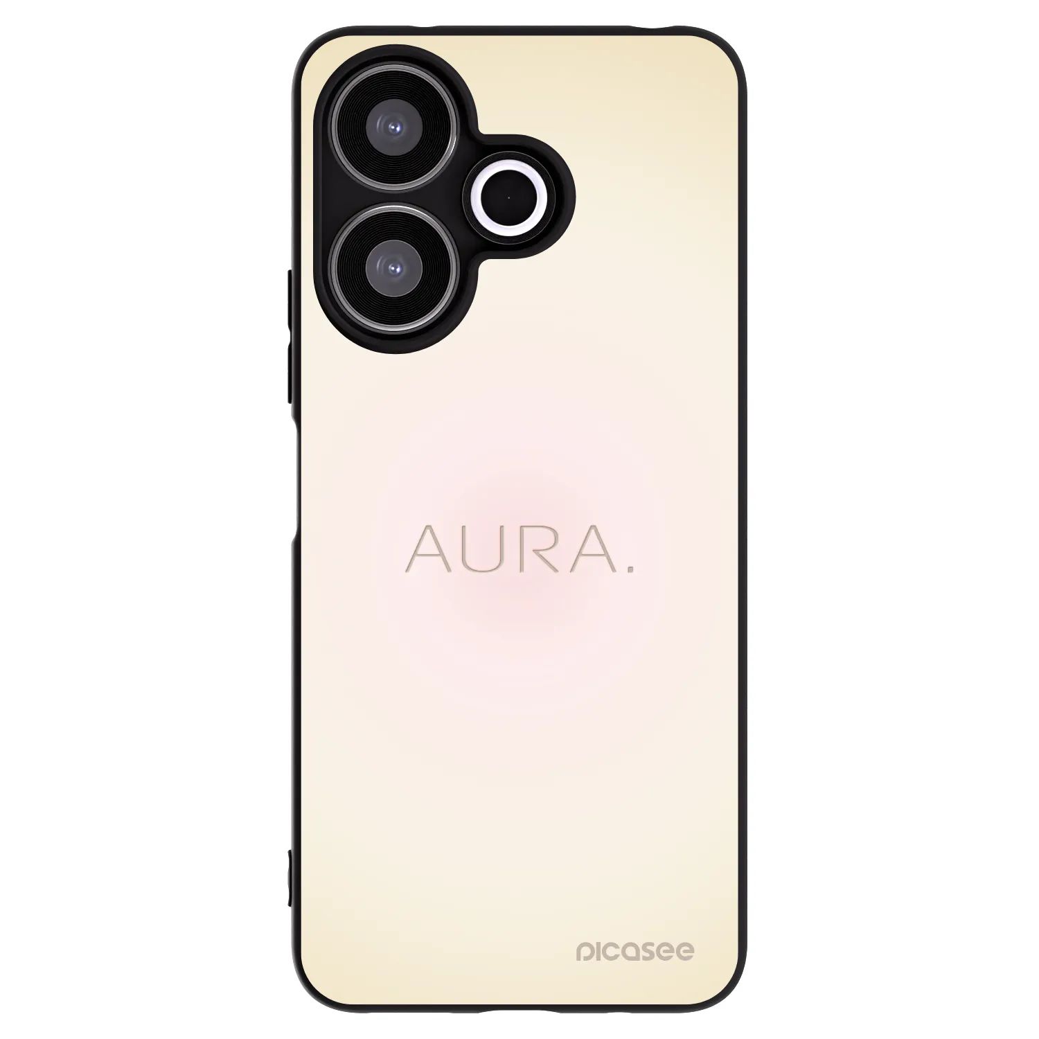 Picasee silikonový černý obal pro Xiaomi Redmi 13 4G - Aura