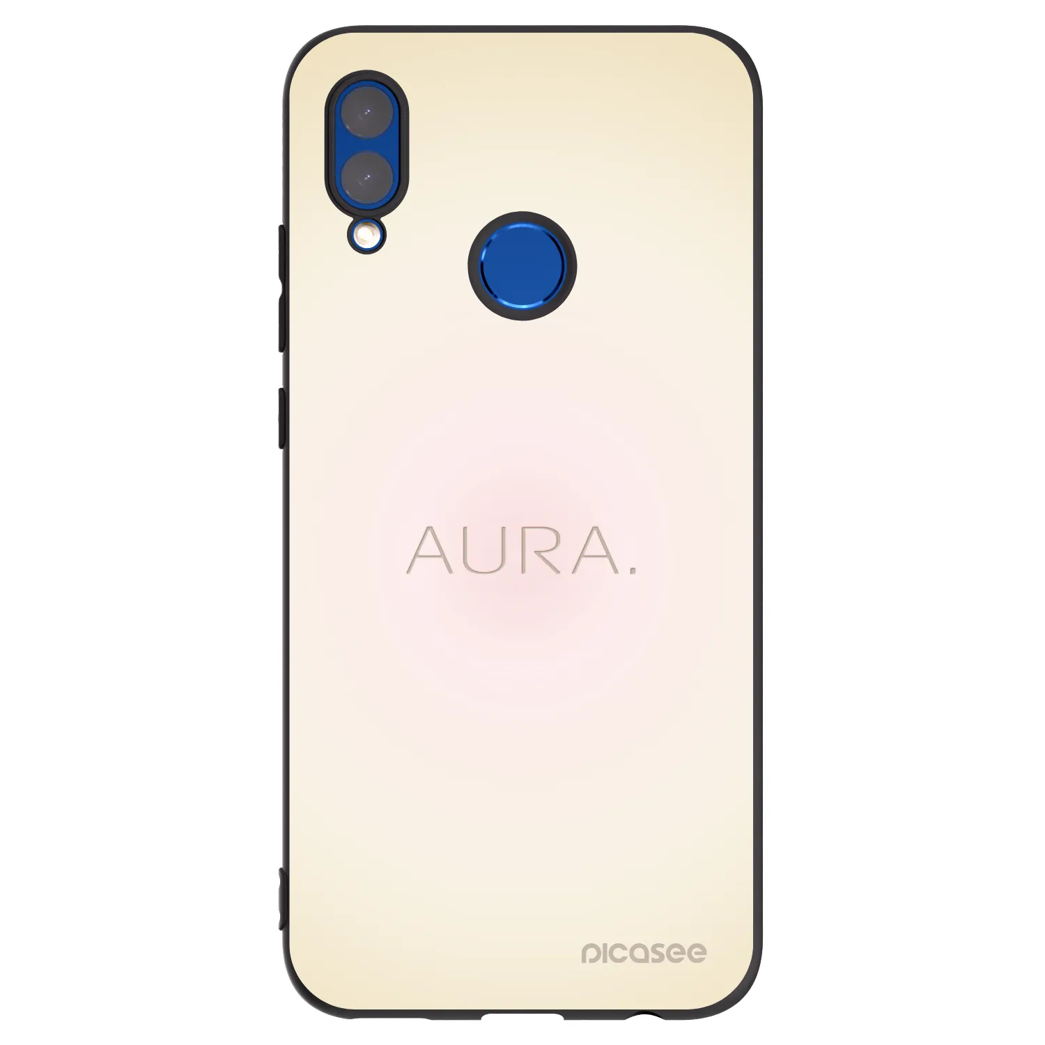 Picasee silikonový černý obal pro Honor 10 Lite - Aura