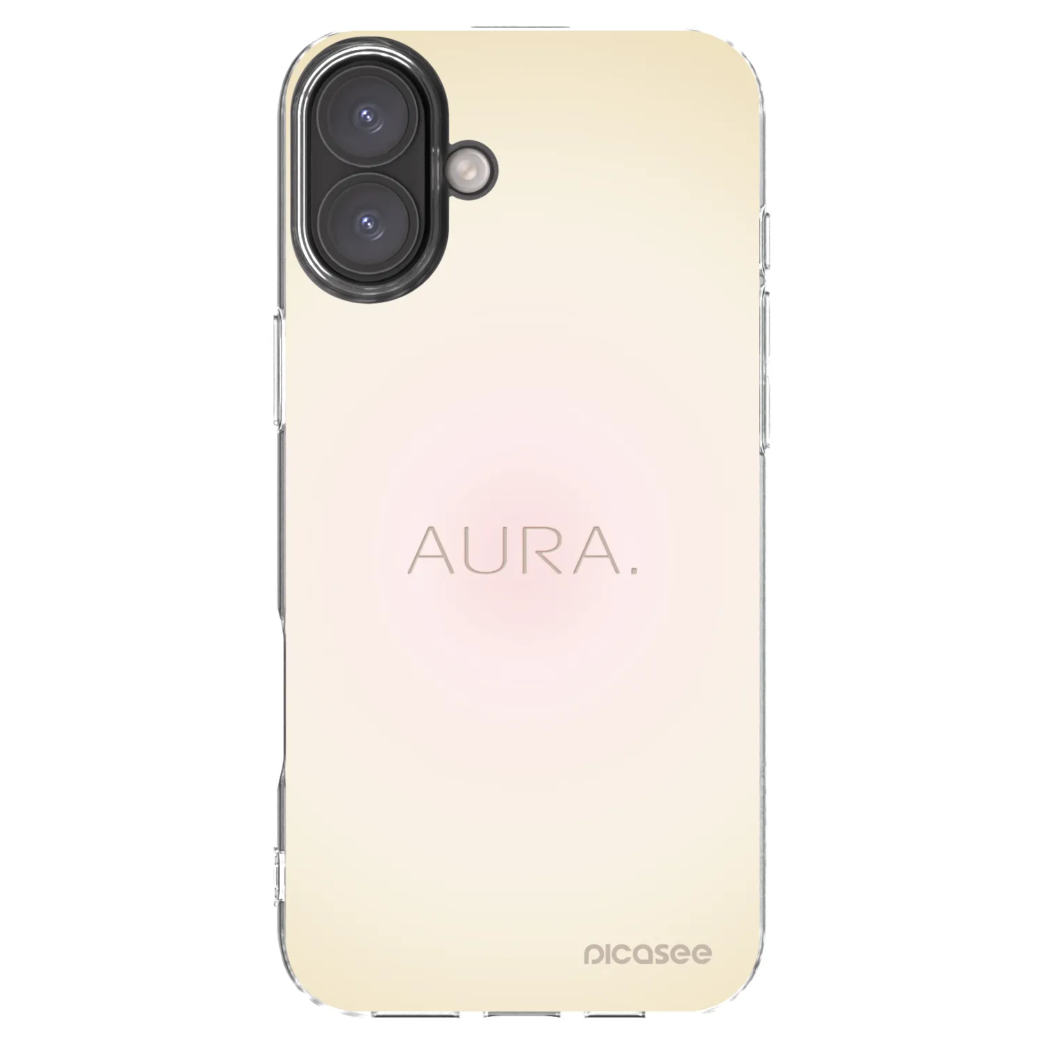 Picasee silikonový průhledný obal pro Apple iPhone 16 Plus - Aura