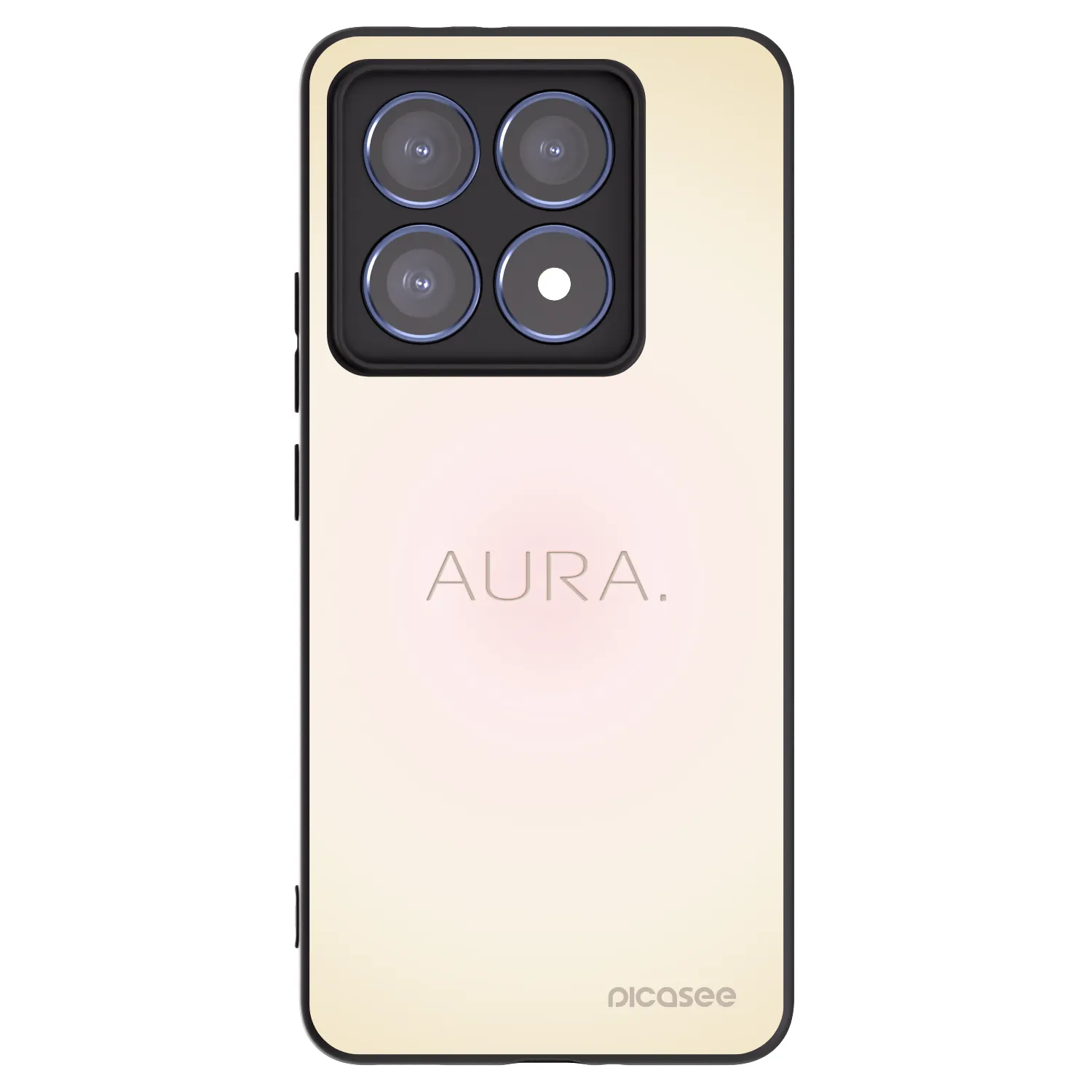 Picasee silikonový černý obal pro Xiaomi 14T Pro - Aura