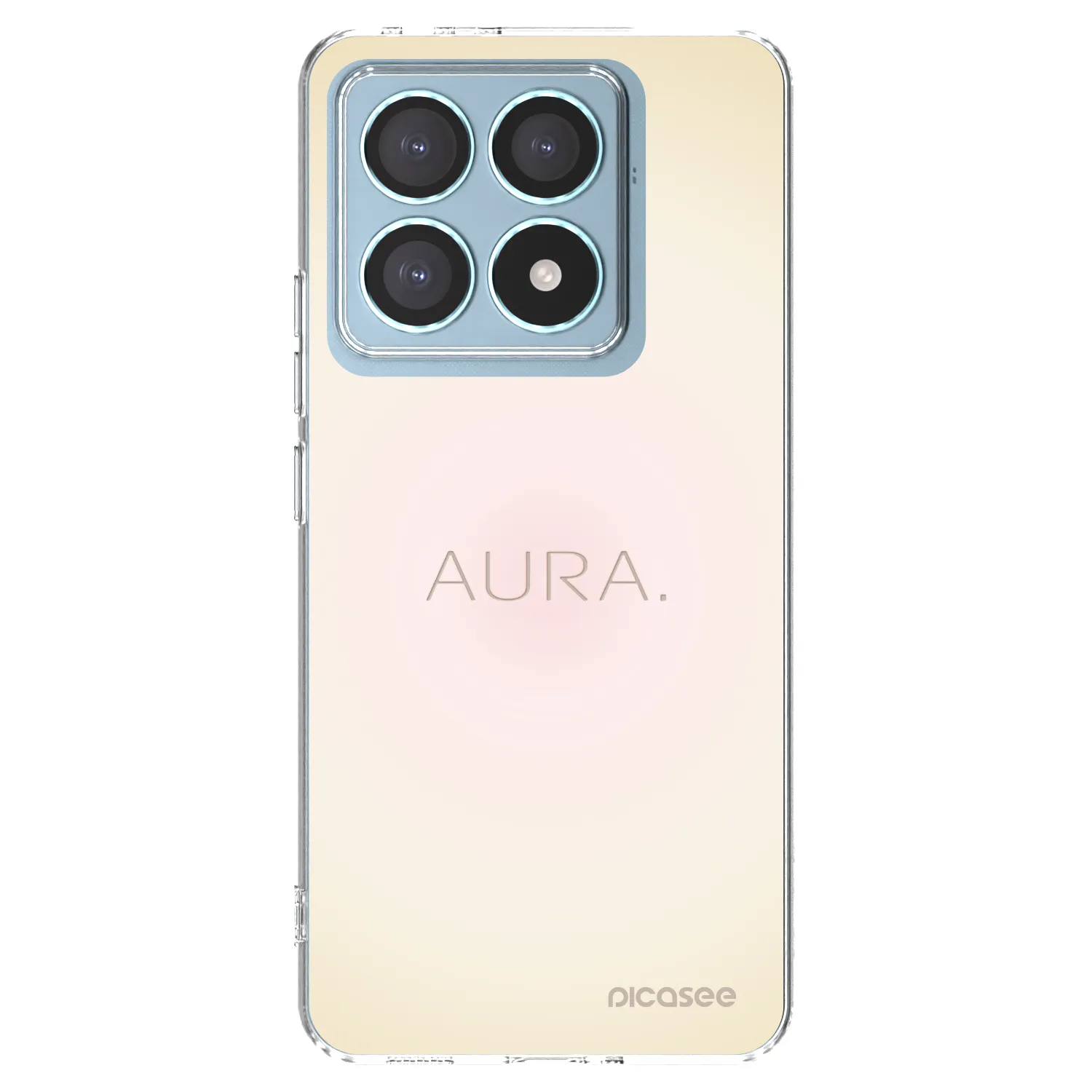 Picasee silikonový průhledný obal pro Xiaomi 14T Pro - Aura