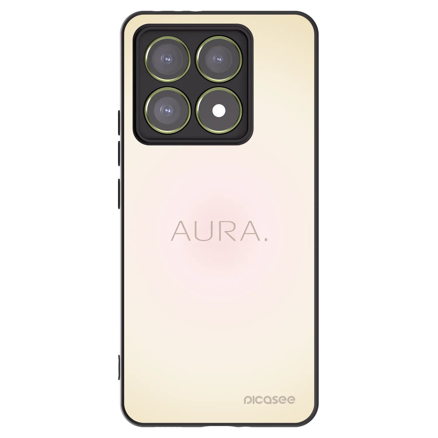 Picasee silikonový černý obal pro Xiaomi 14T - Aura