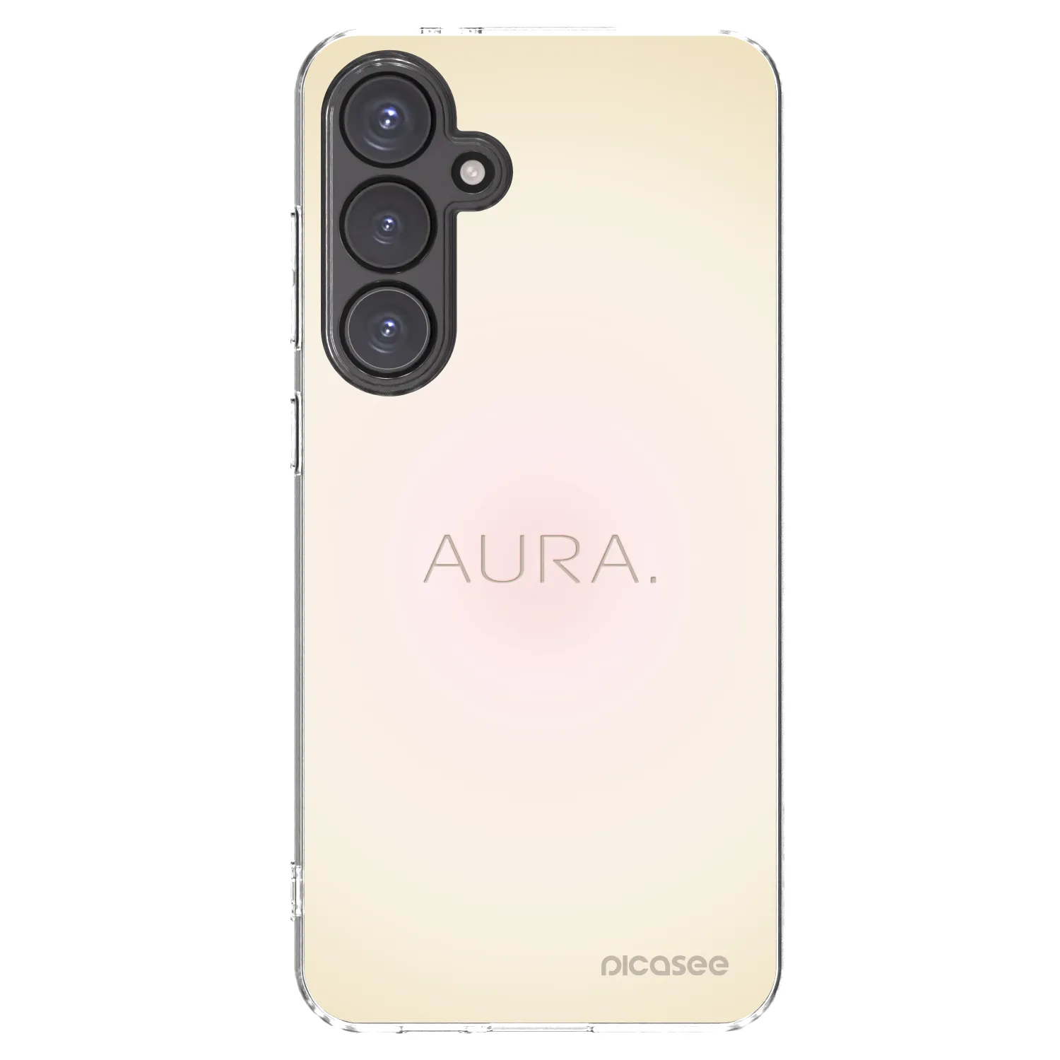 Picasee silikonový průhledný obal pro Samsung Galaxy S24 FE S721B - Aura
