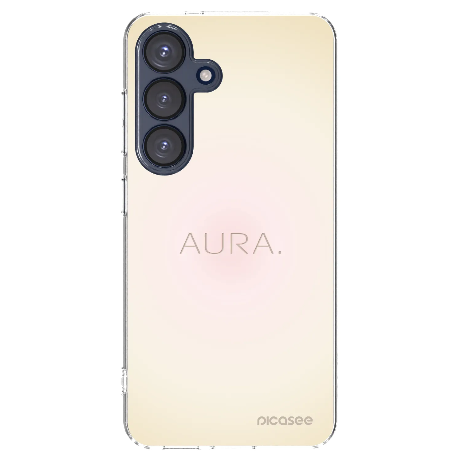 Picasee silikonový průhledný obal pro Samsung Galaxy S25 5G - Aura