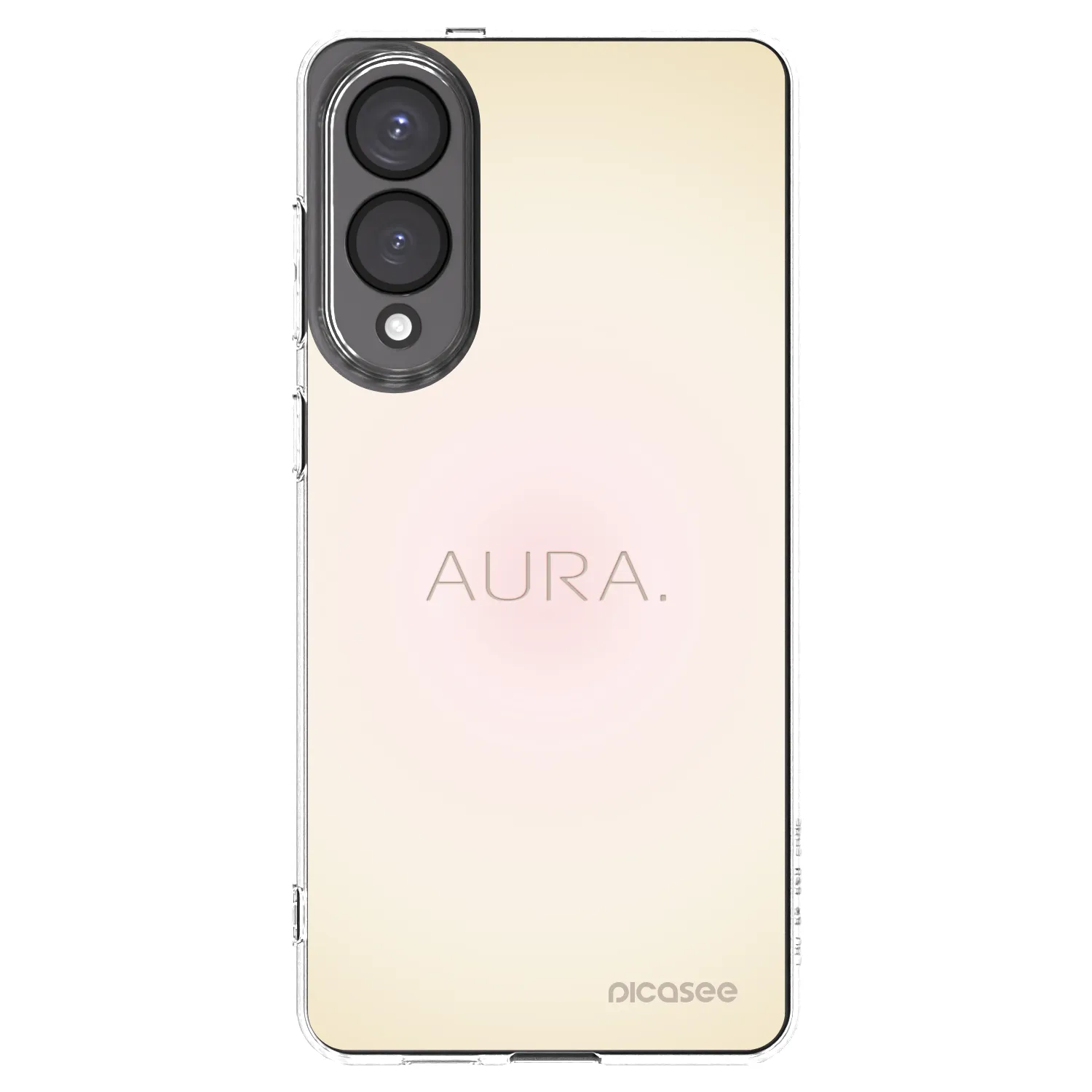 Picasee silikonový průhledný obal pro Samsung Galaxy S25 Edge 5G - Aura