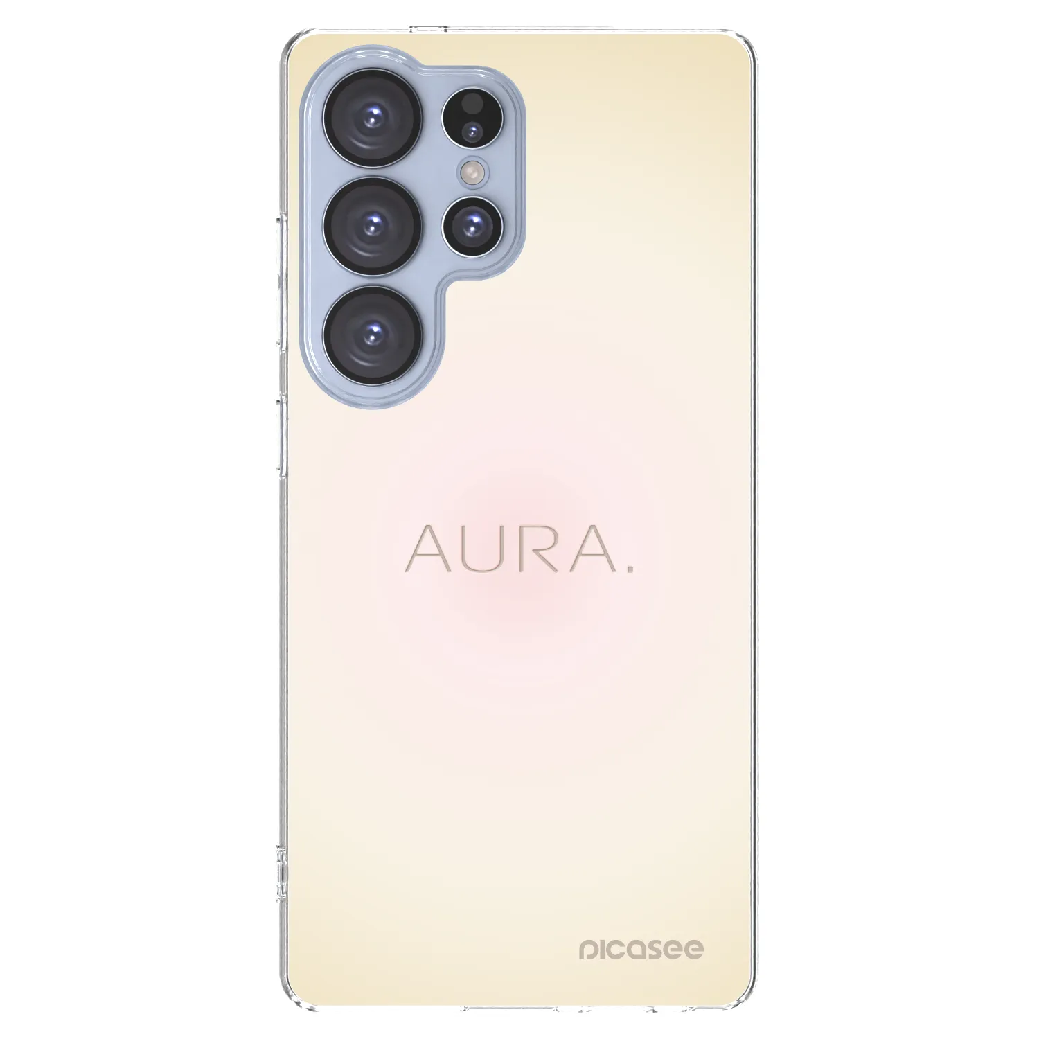 Picasee silikonový průhledný obal pro Samsung Galaxy S25 Ultra 5G - Aura