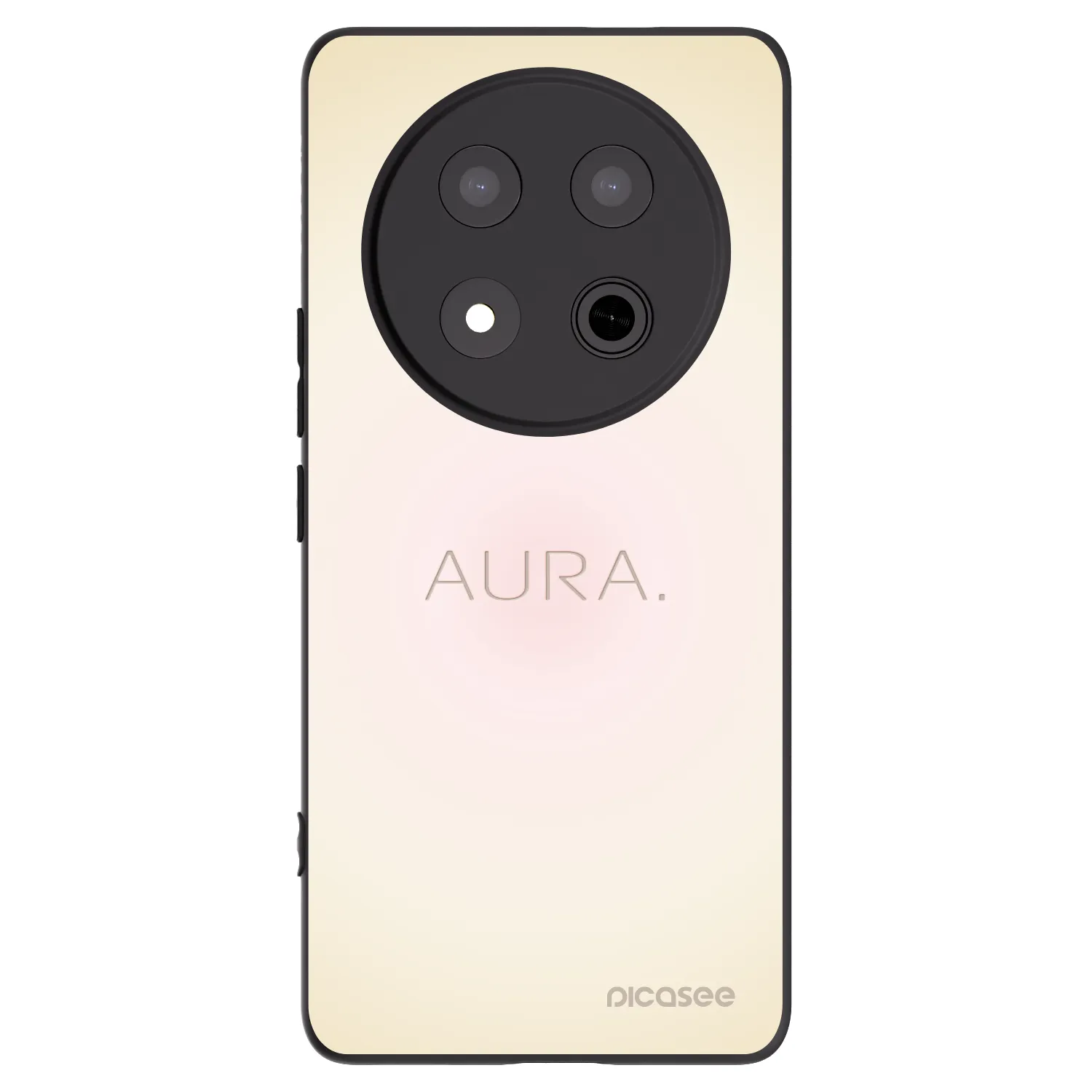 Picasee silikonový černý obal pro Honor Magic7 Lite 5G - Aura