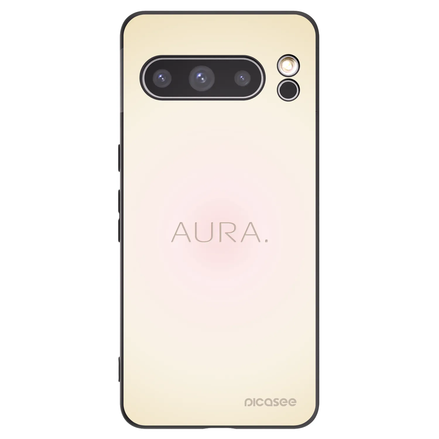 Picasee silikonový černý obal pro Google Pixel 8 Pro - Aura