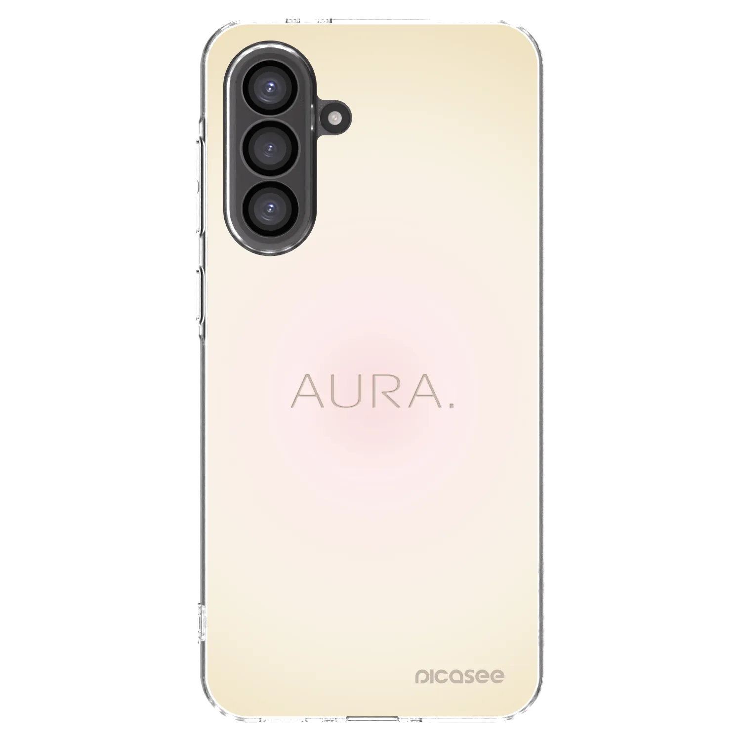 Picasee silikonový průhledný obal pro Samsung Galaxy A36 5G - Aura
