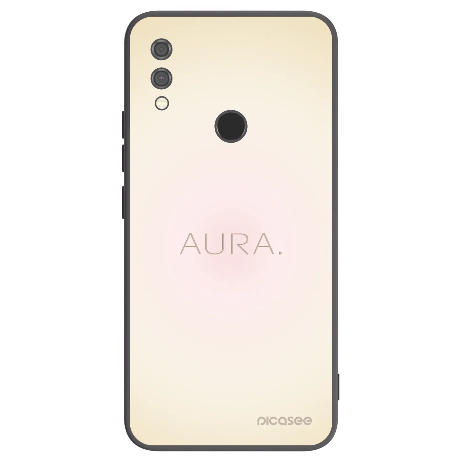 Picasee silikonový černý obal pro Xiaomi Redmi Note 7 - Aura