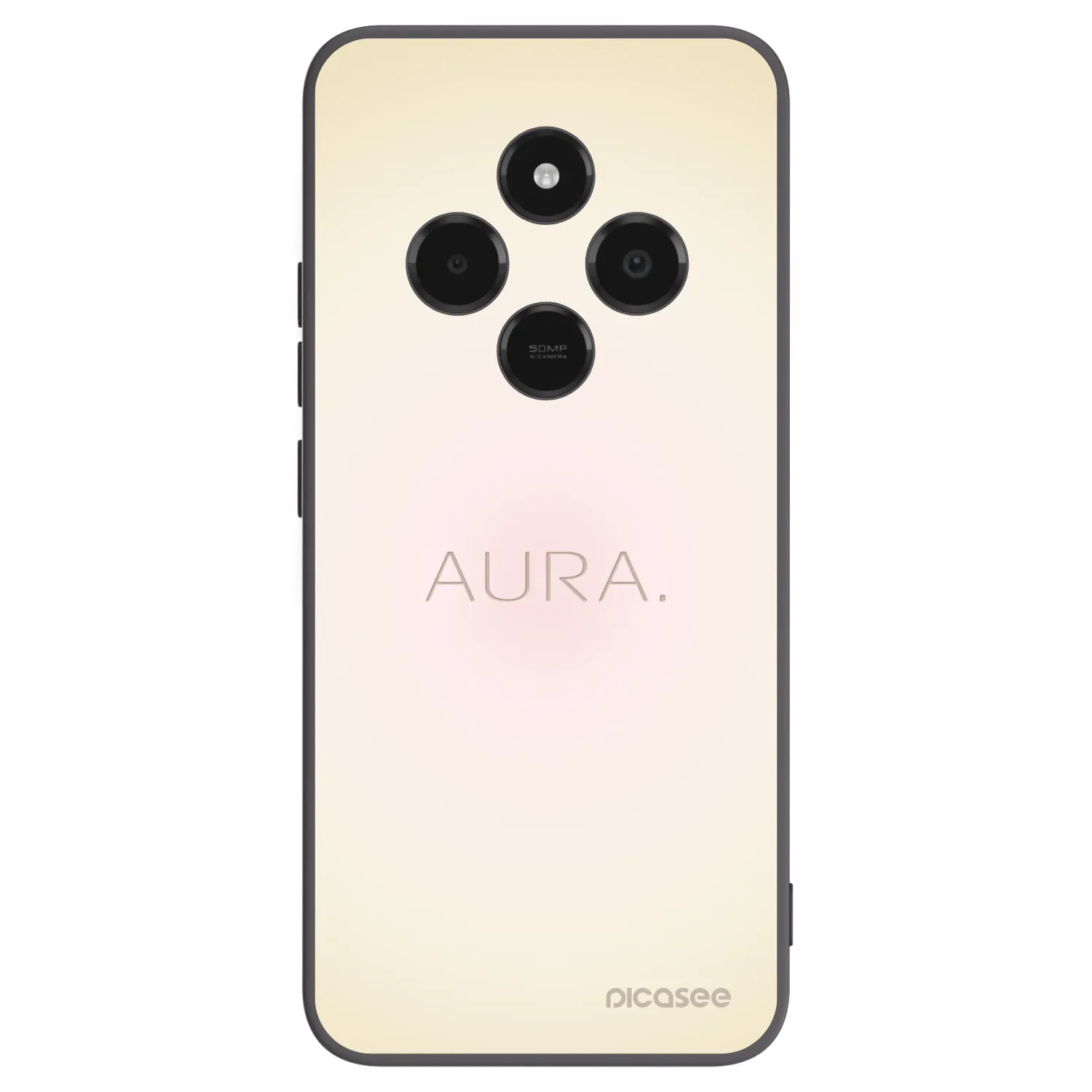 Picasee silikonový černý obal pro Xiaomi Poco C75 - Aura