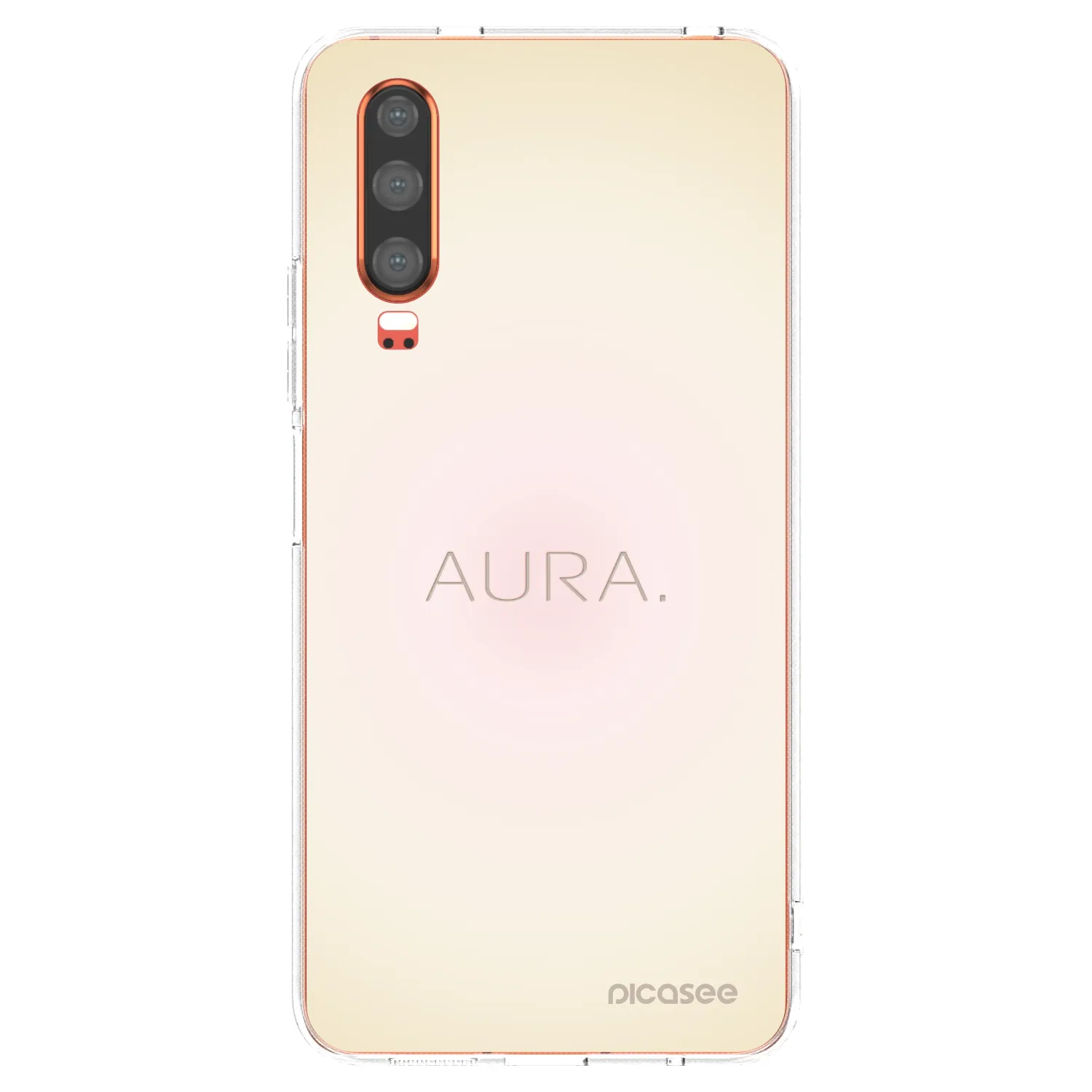 Picasee silikonový průhledný obal pro Huawei P30 - Aura