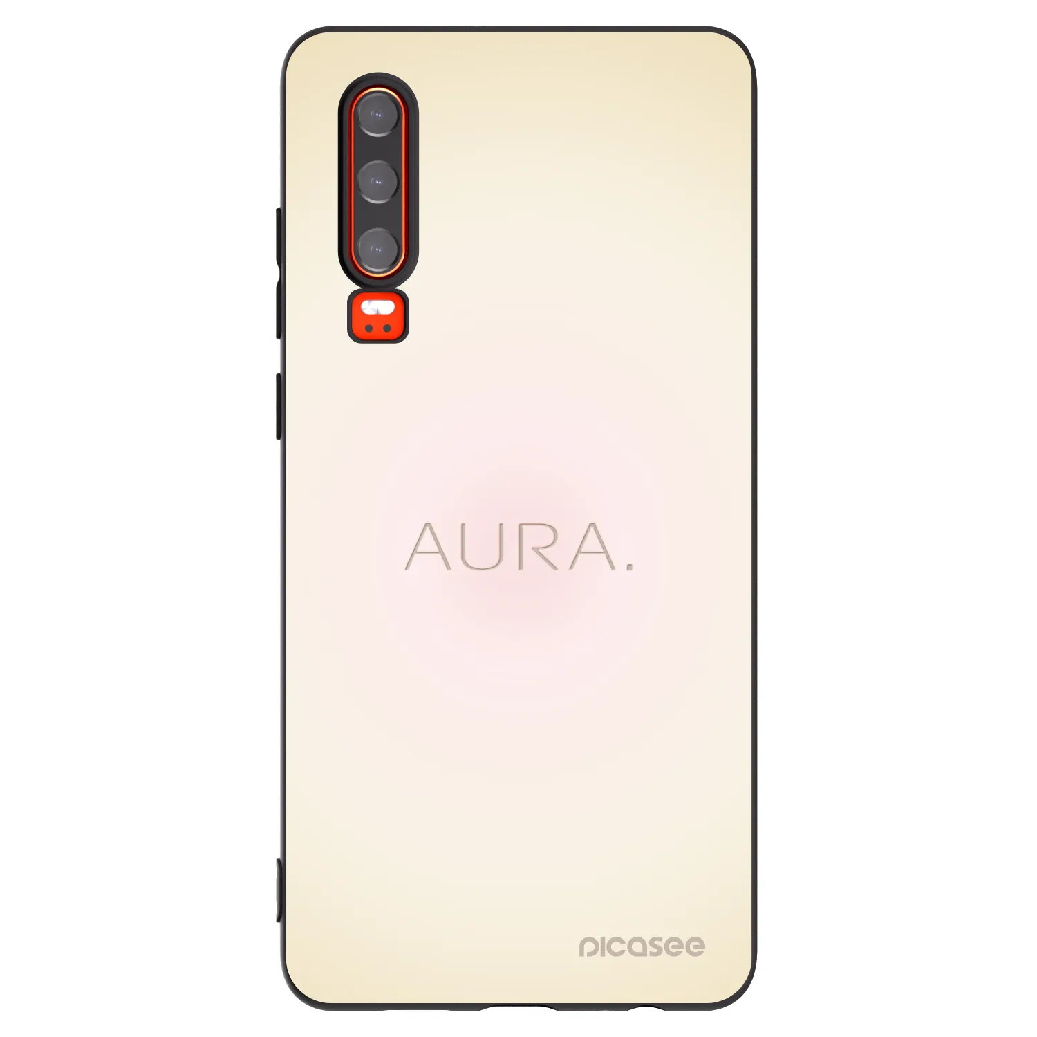 Picasee silikonový černý obal pro Huawei P30 - Aura