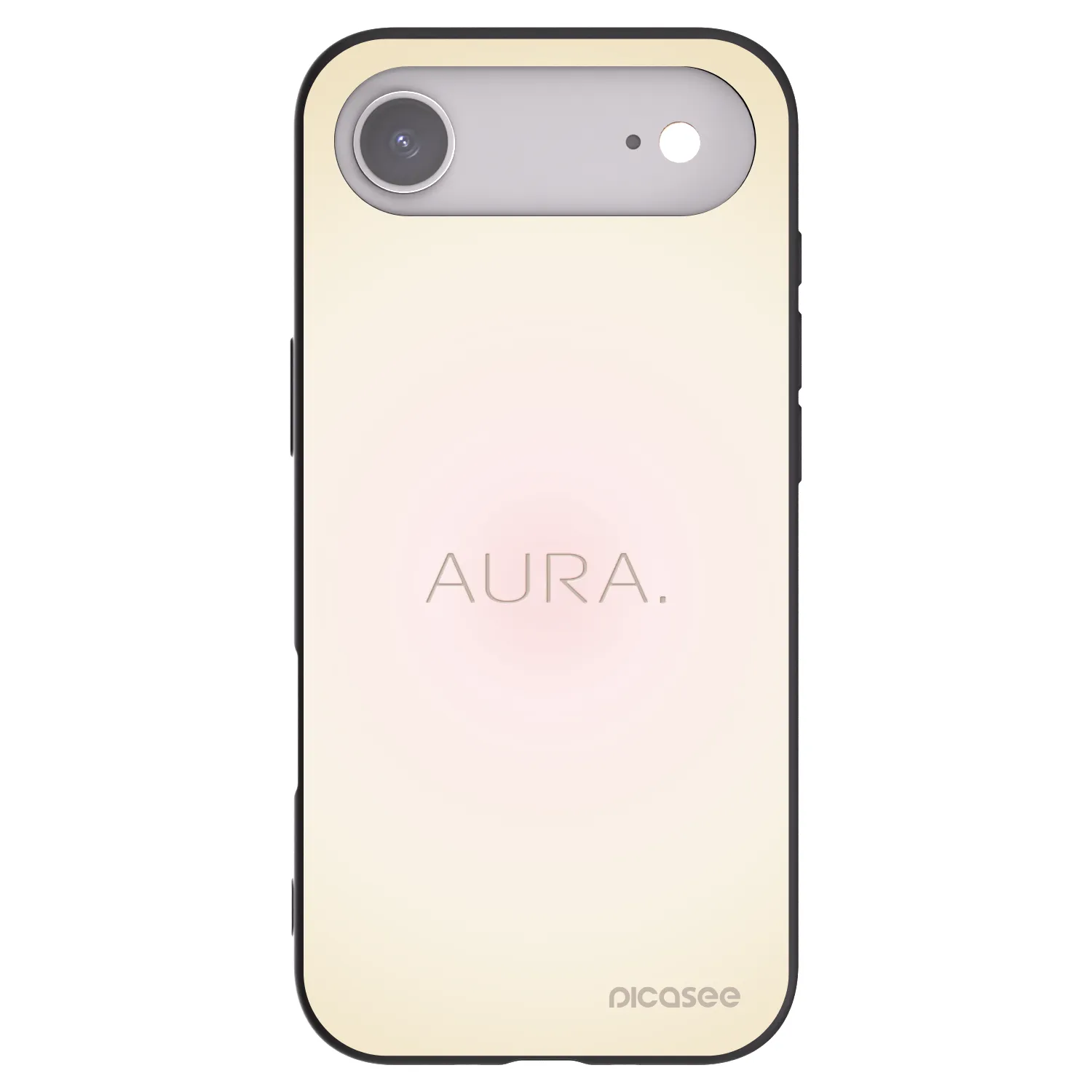 Picasee silikonový černý obal pro Apple iPhone Air - Aura