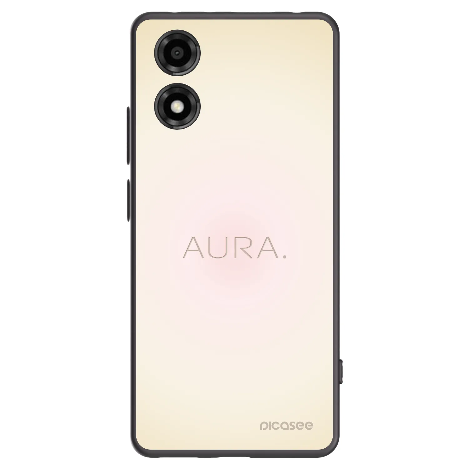 Picasee silikonový černý obal pro Motorola Moto E14 - Aura