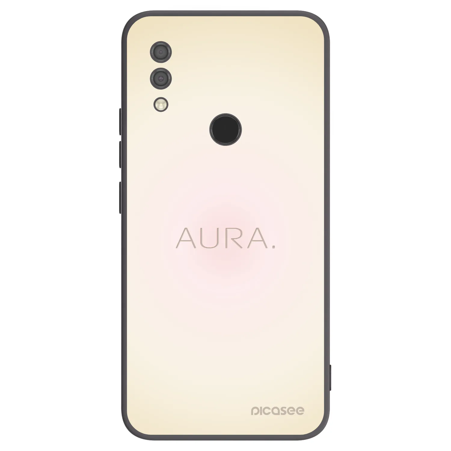 Picasee silikonový černý obal pro Xiaomi Redmi 7 - Aura