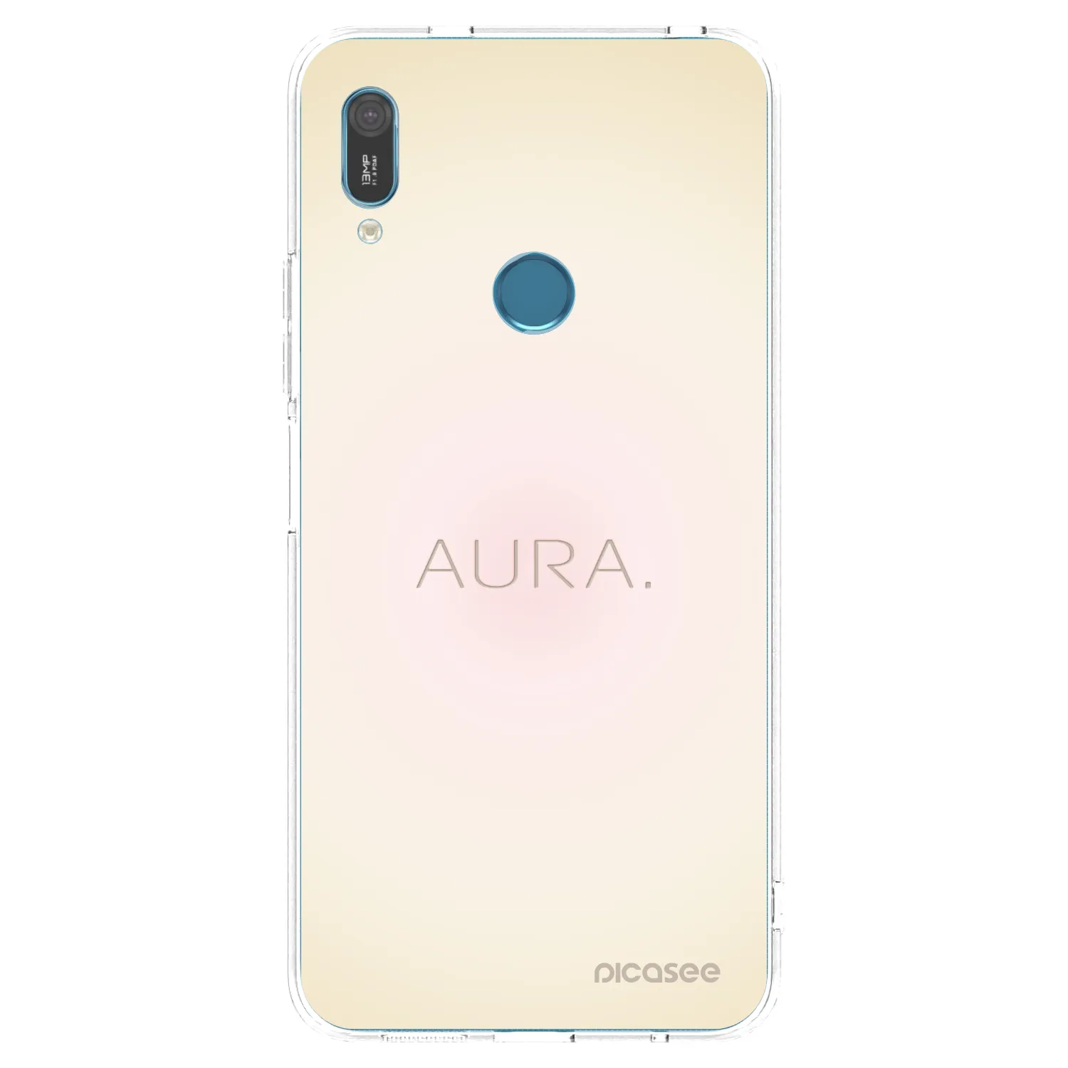 Picasee silikonový průhledný obal pro Huawei Y6 2019 - Aura