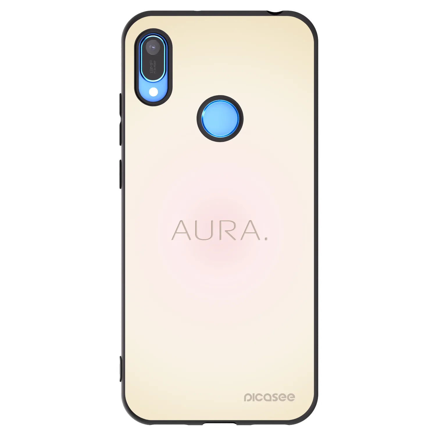 Picasee silikonový černý obal pro Huawei Y6 2019 - Aura