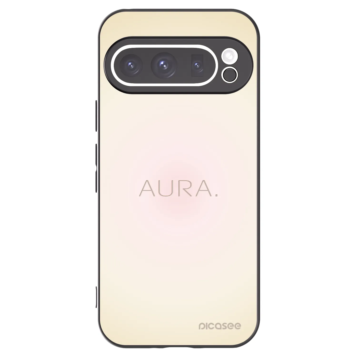 Picasee silikonový černý obal pro Google Pixel 9 Pro XL - Aura