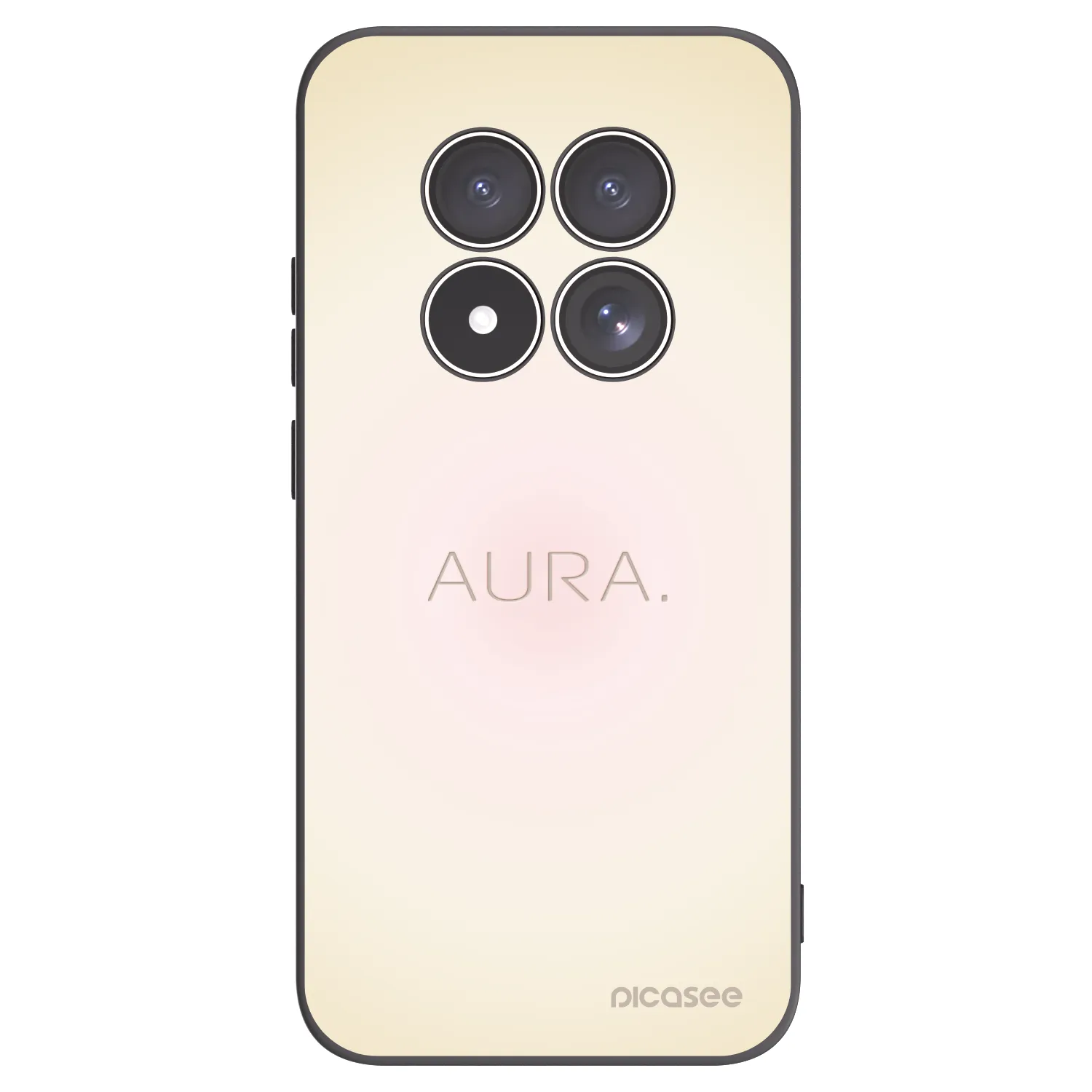 Picasee silikonový černý obal pro Xiaomi Redmi Note 15 Pro 4G - Aura