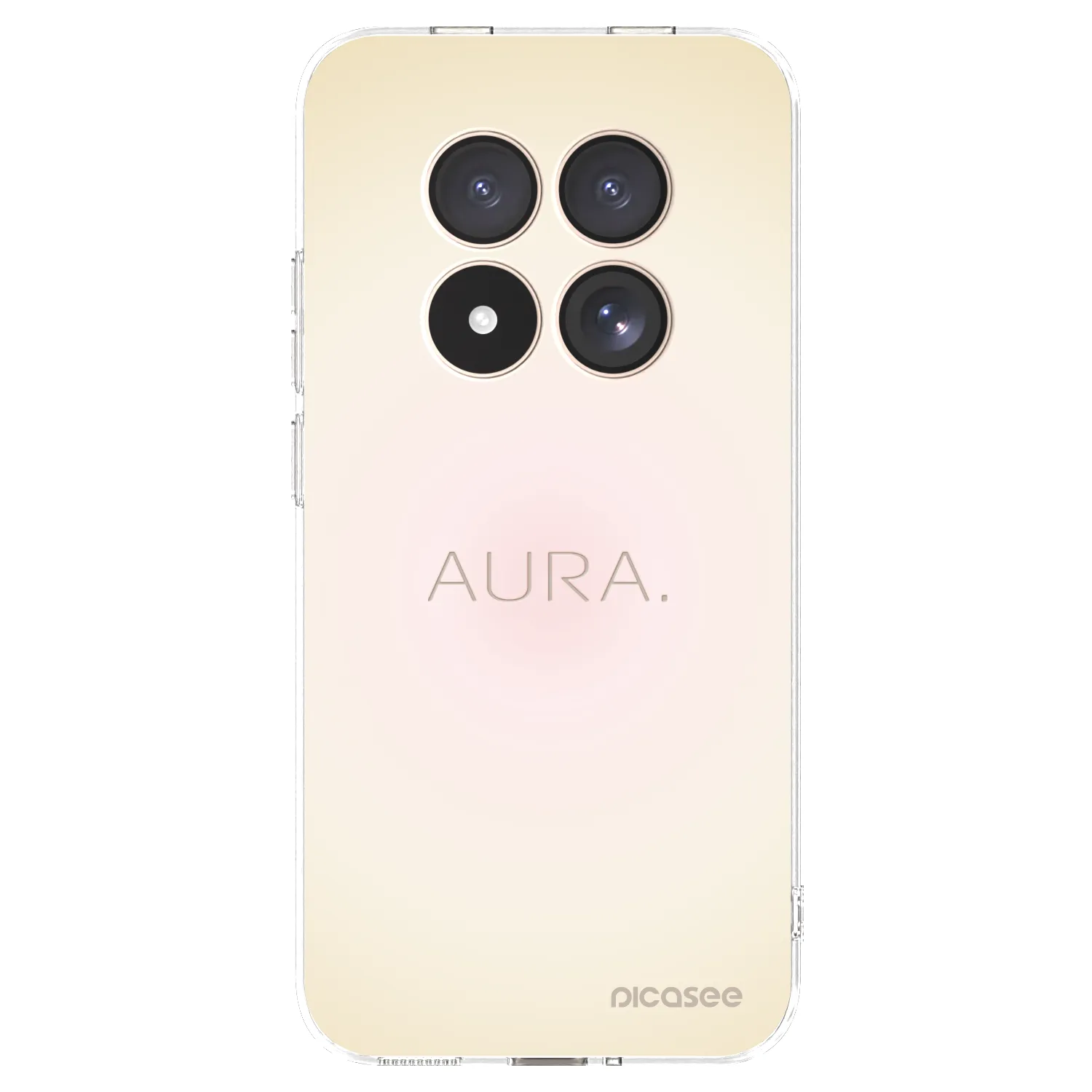 Picasee silikonový průhledný obal pro Xiaomi Redmi Note 15 Pro 4G - Aura