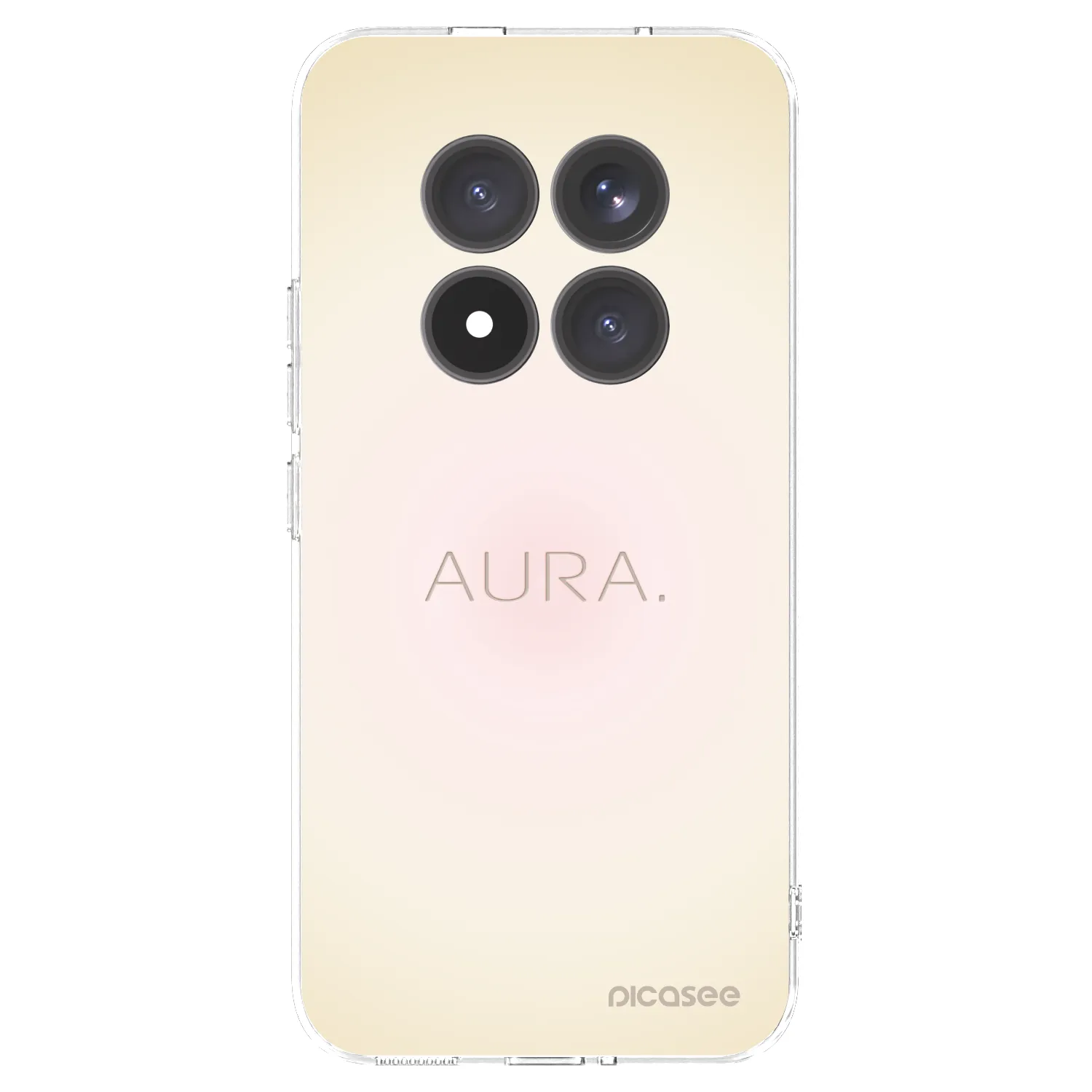 Picasee silikonový průhledný obal pro Xiaomi Redmi Note 15 Pro+ - Aura