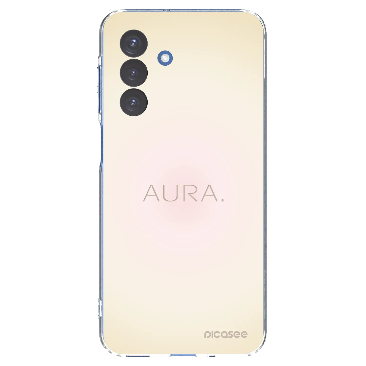 Picasee silikonový průhledný obal pro Samsung Galaxy A17 5G - Aura