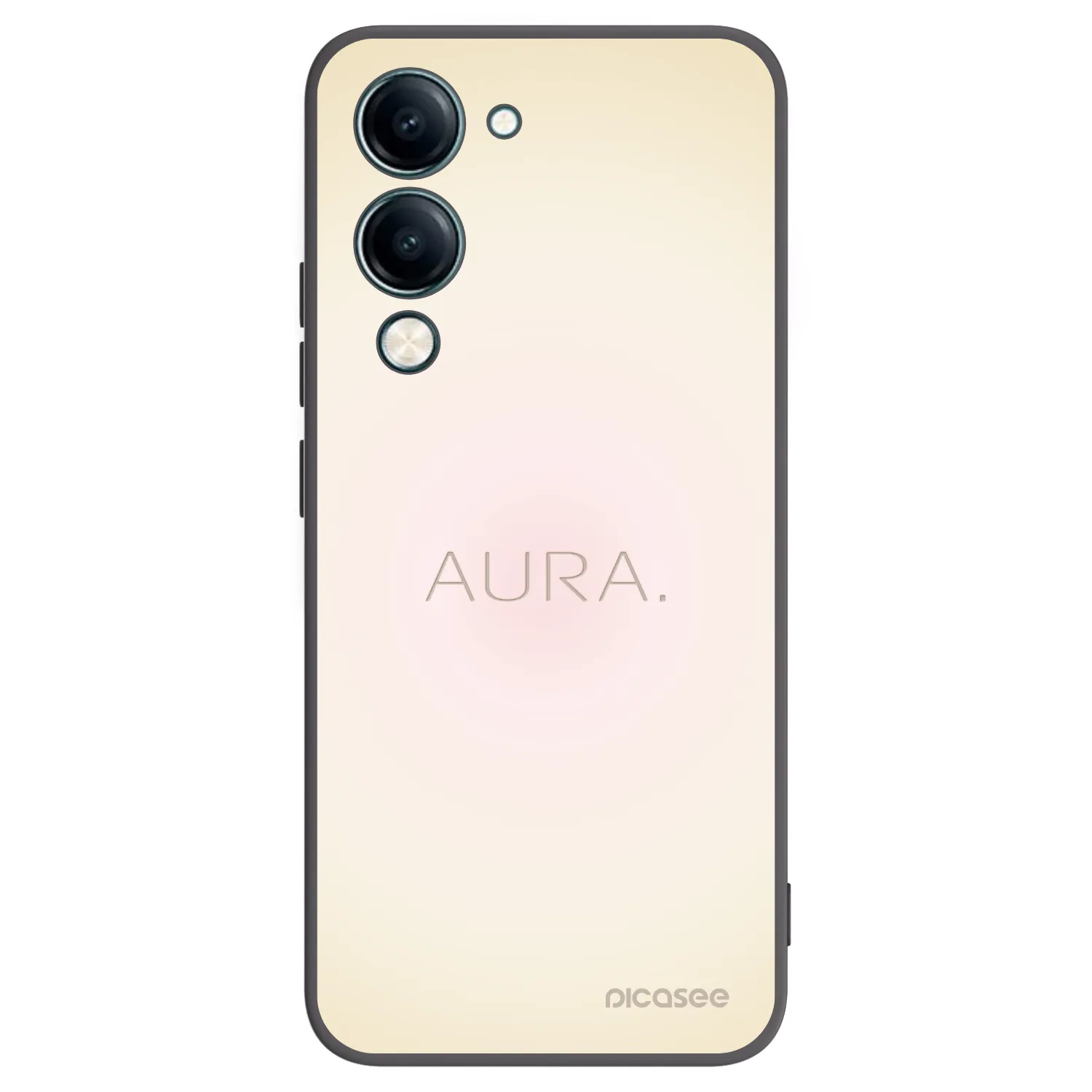 Picasee silikonový černý obal pro Vivo Y29s 5G - Aura